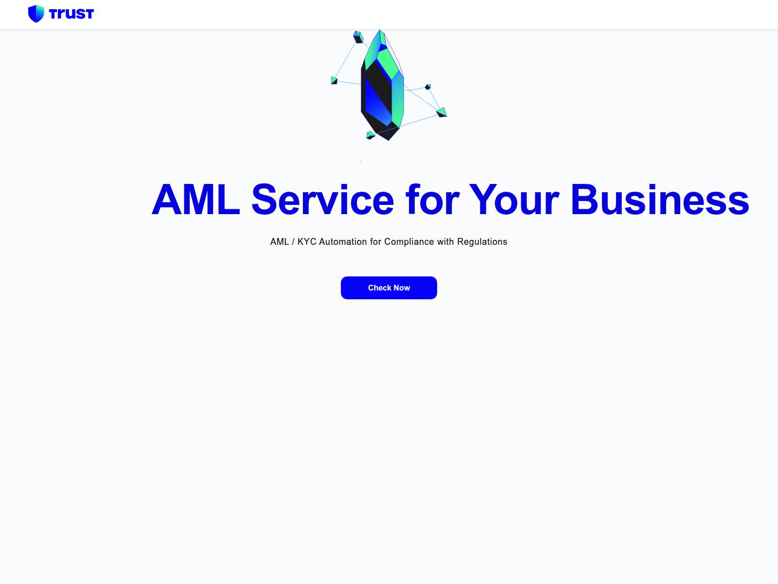 Screenshot of trustaml.help