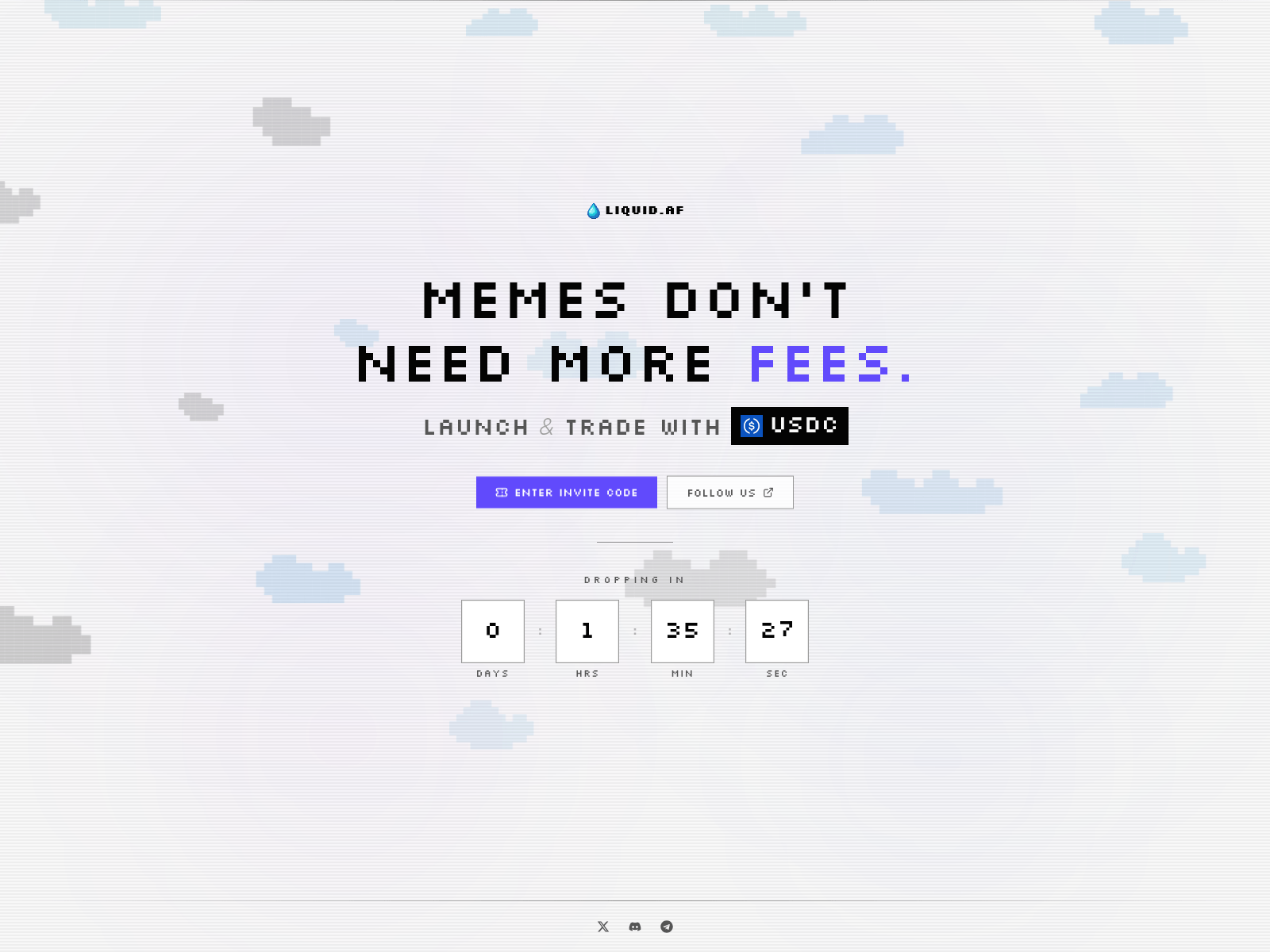 Forensic screenshot of liquid.af