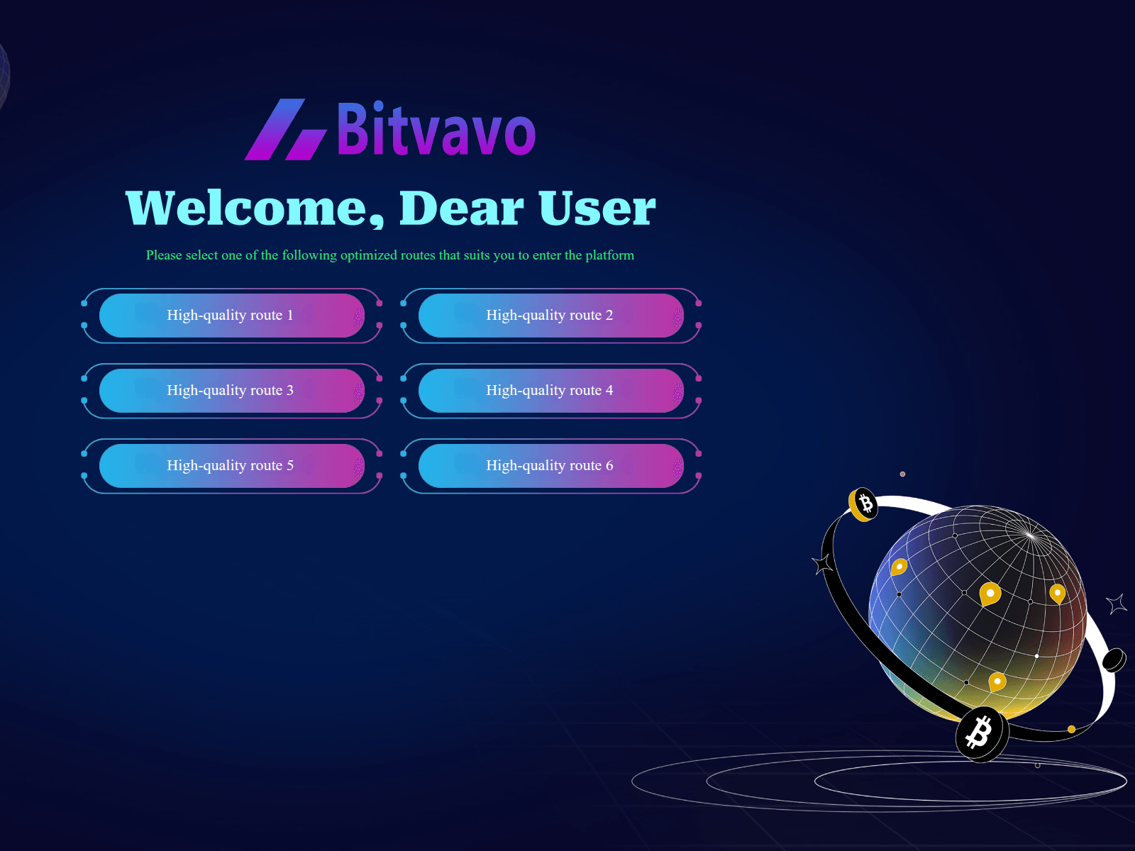 Screenshot of bitvovip.vip