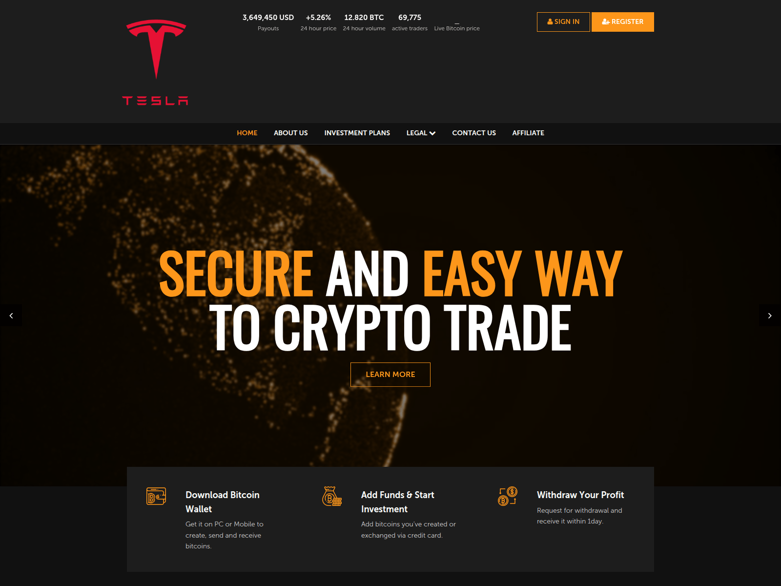 Screenshot of tslatrade.smcxh.com