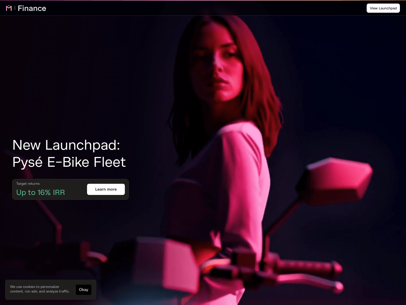 Screenshot of mantra.finance