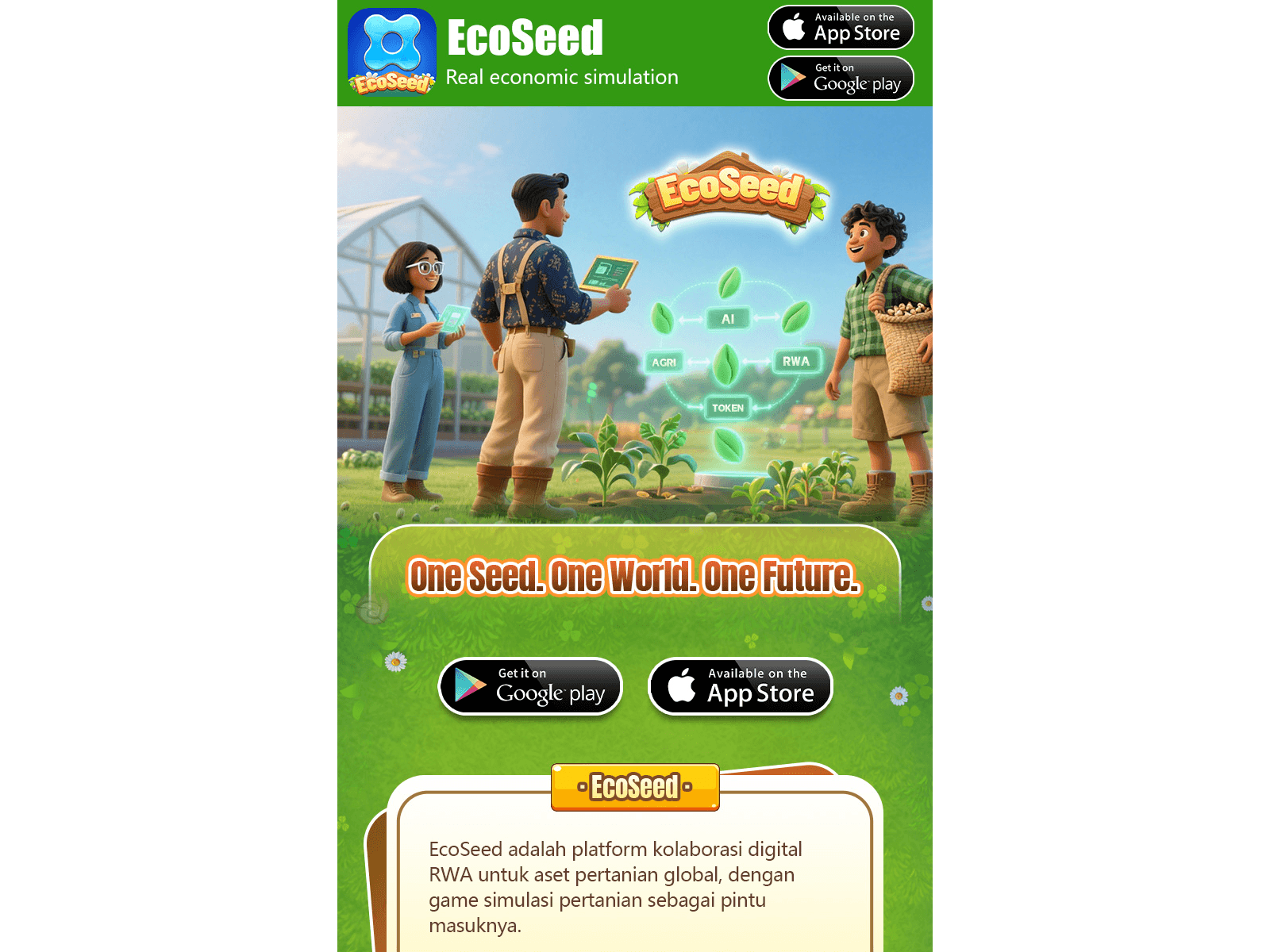 Screenshot of ecoseed.ai