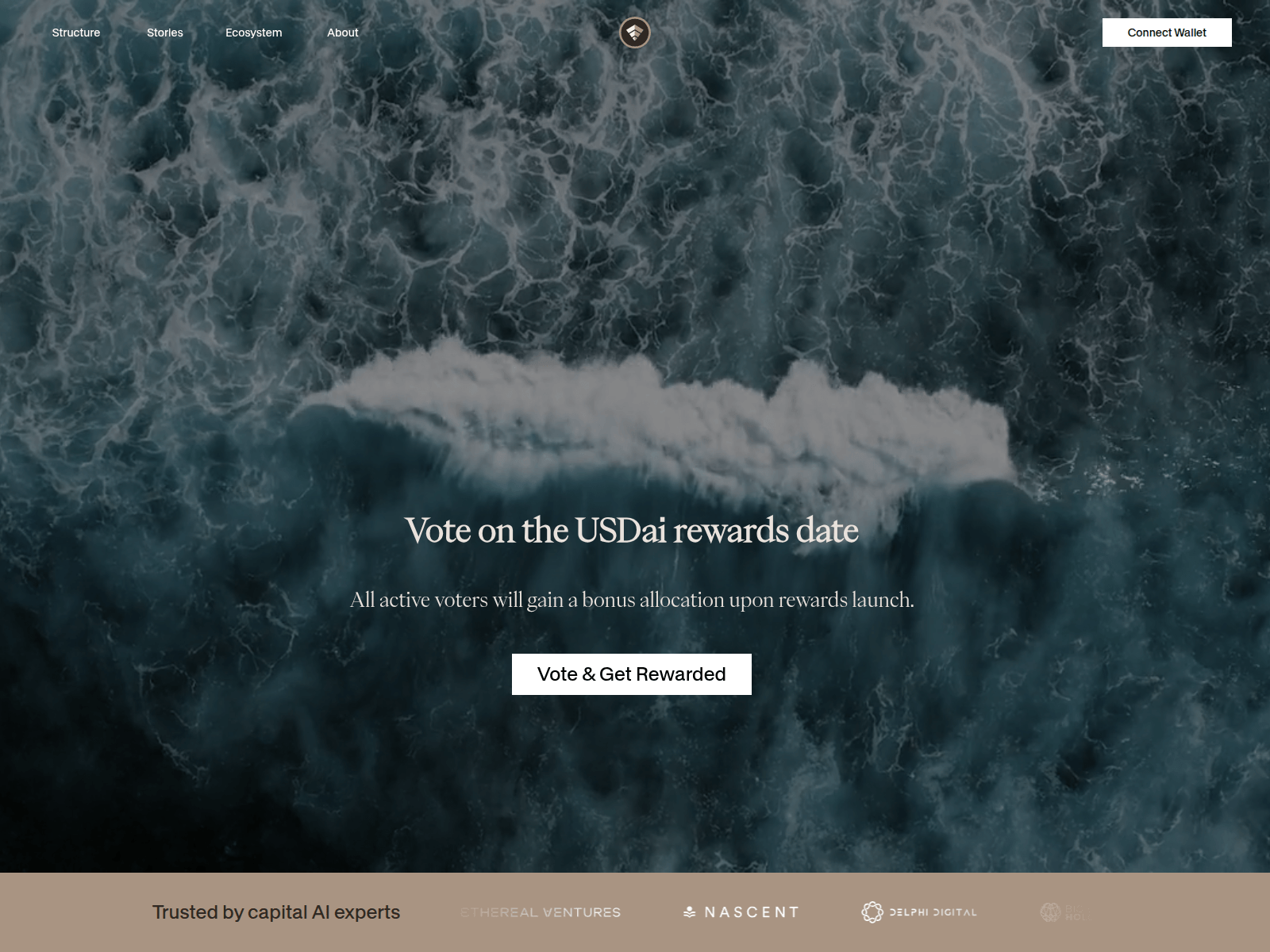 Forensic screenshot of allocation-usdai.app
