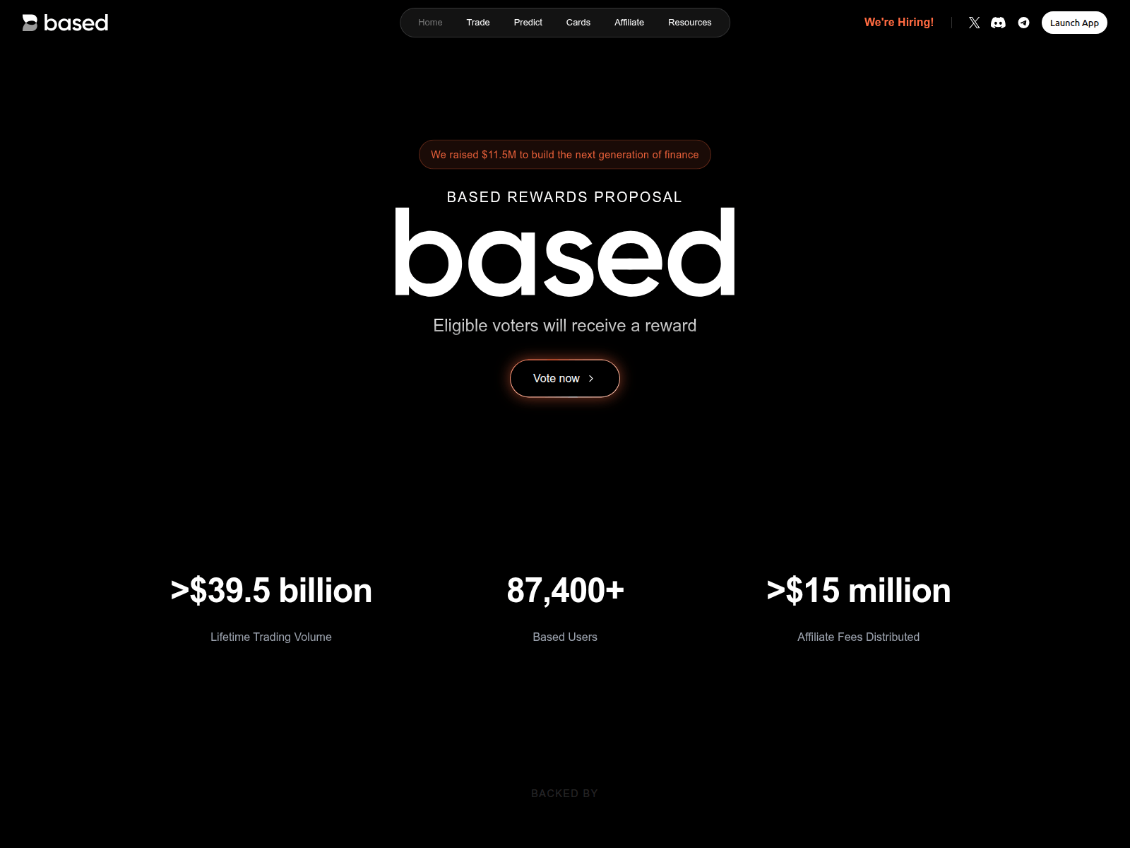 Screenshot of tge-based.one