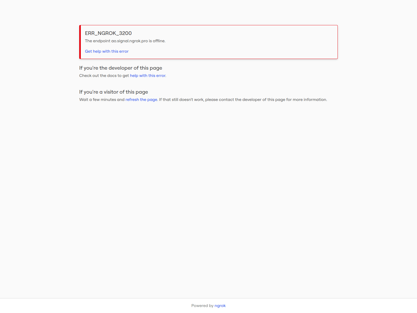 Screenshot of ngrok.pro