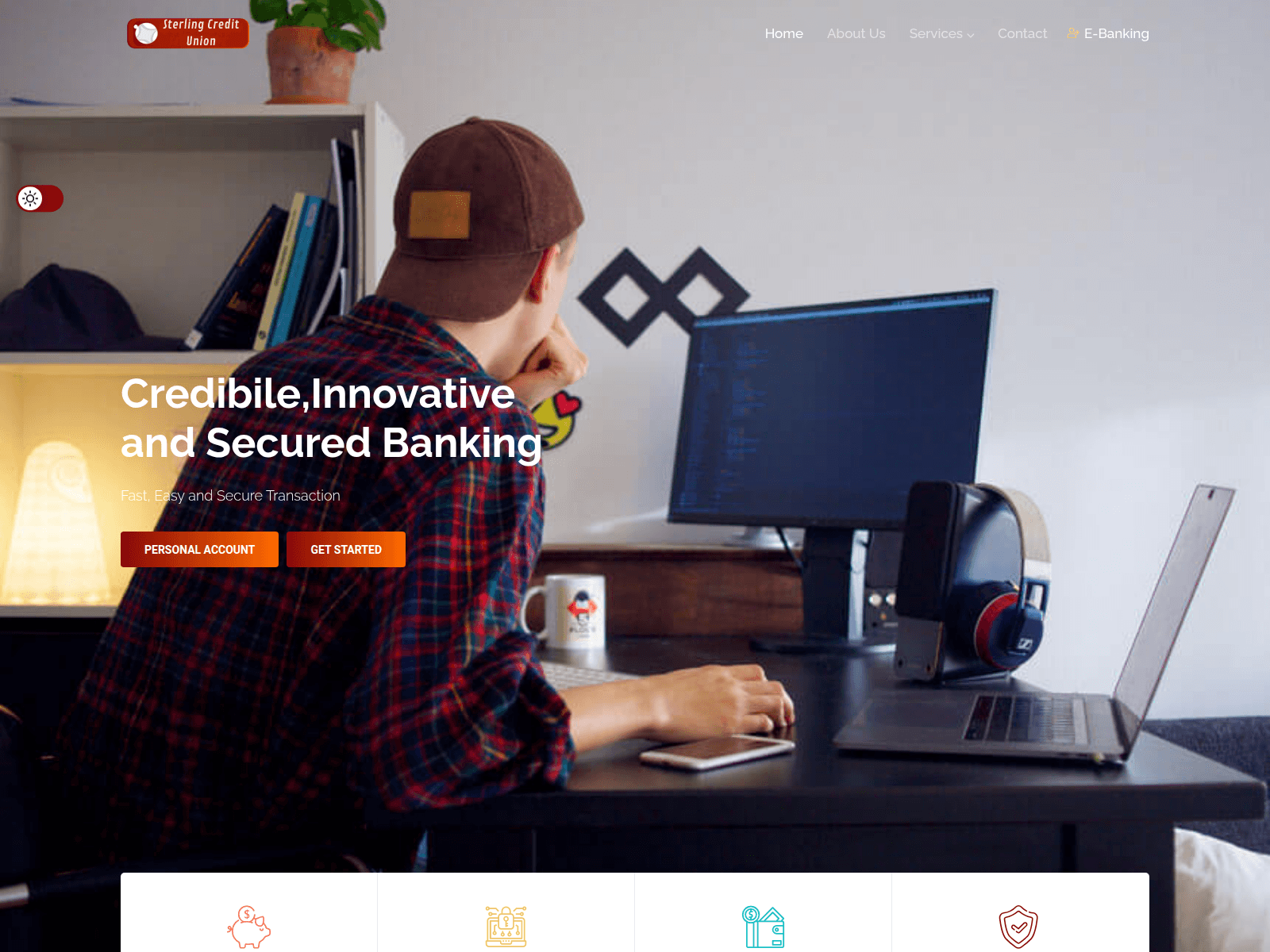 Screenshot of sterlingcreditunion.world