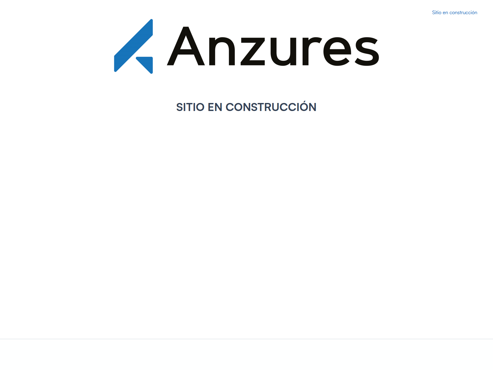 Screenshot of anzures.com.ar