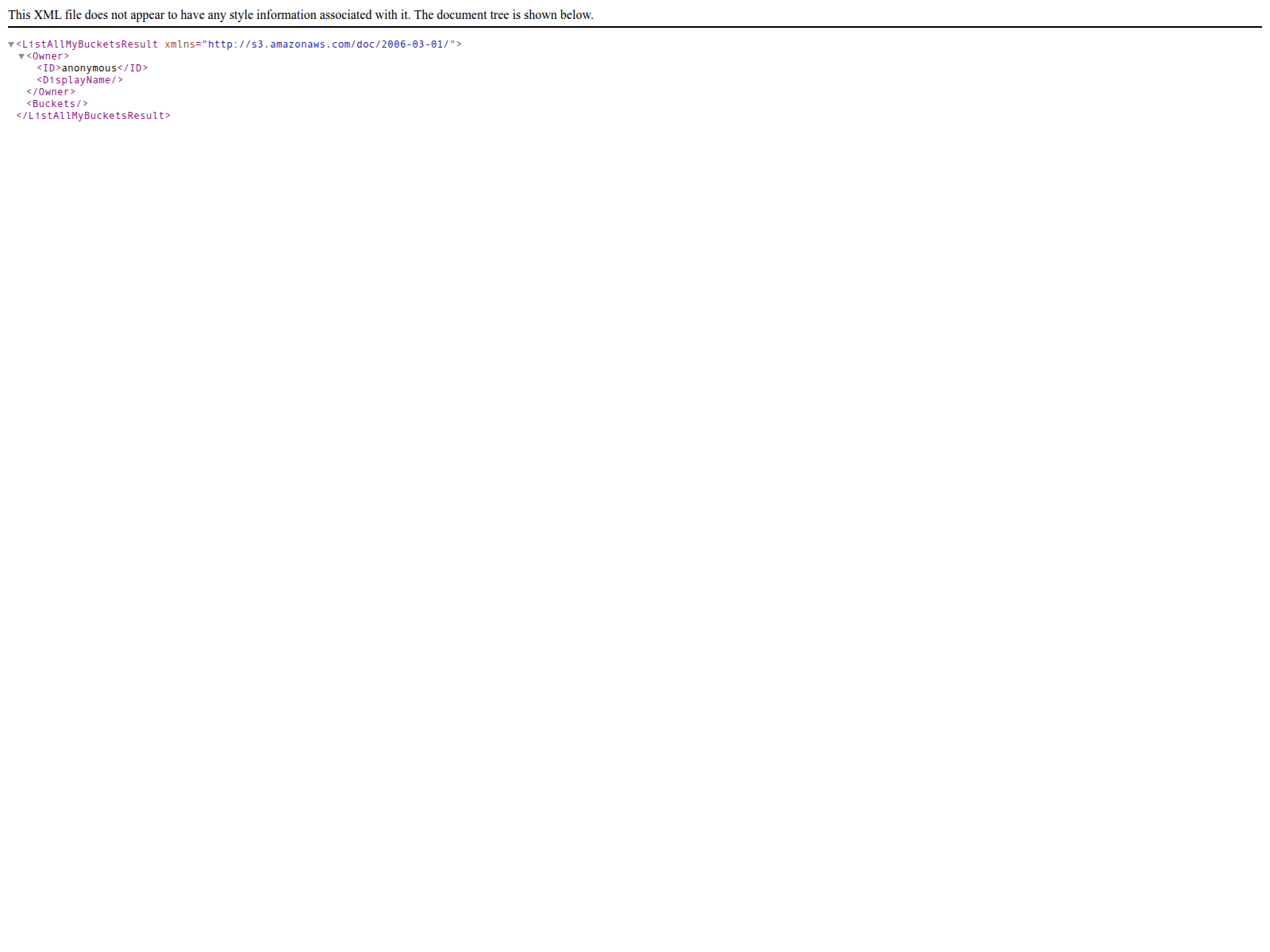 Screenshot of s3.hmstorage.net