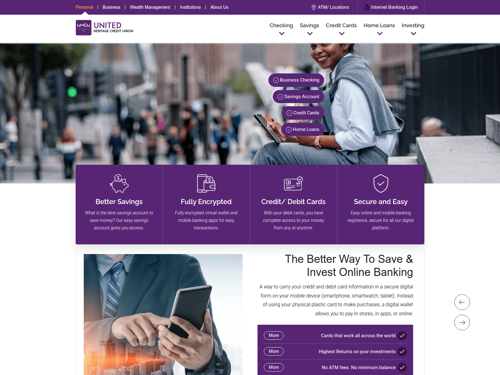 Screenshot of heritagesky.online