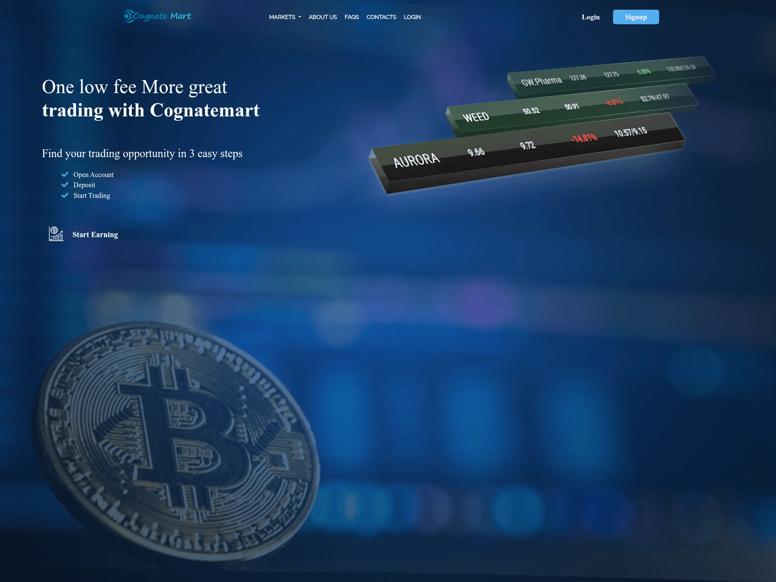 Screenshot of cognatemart.com