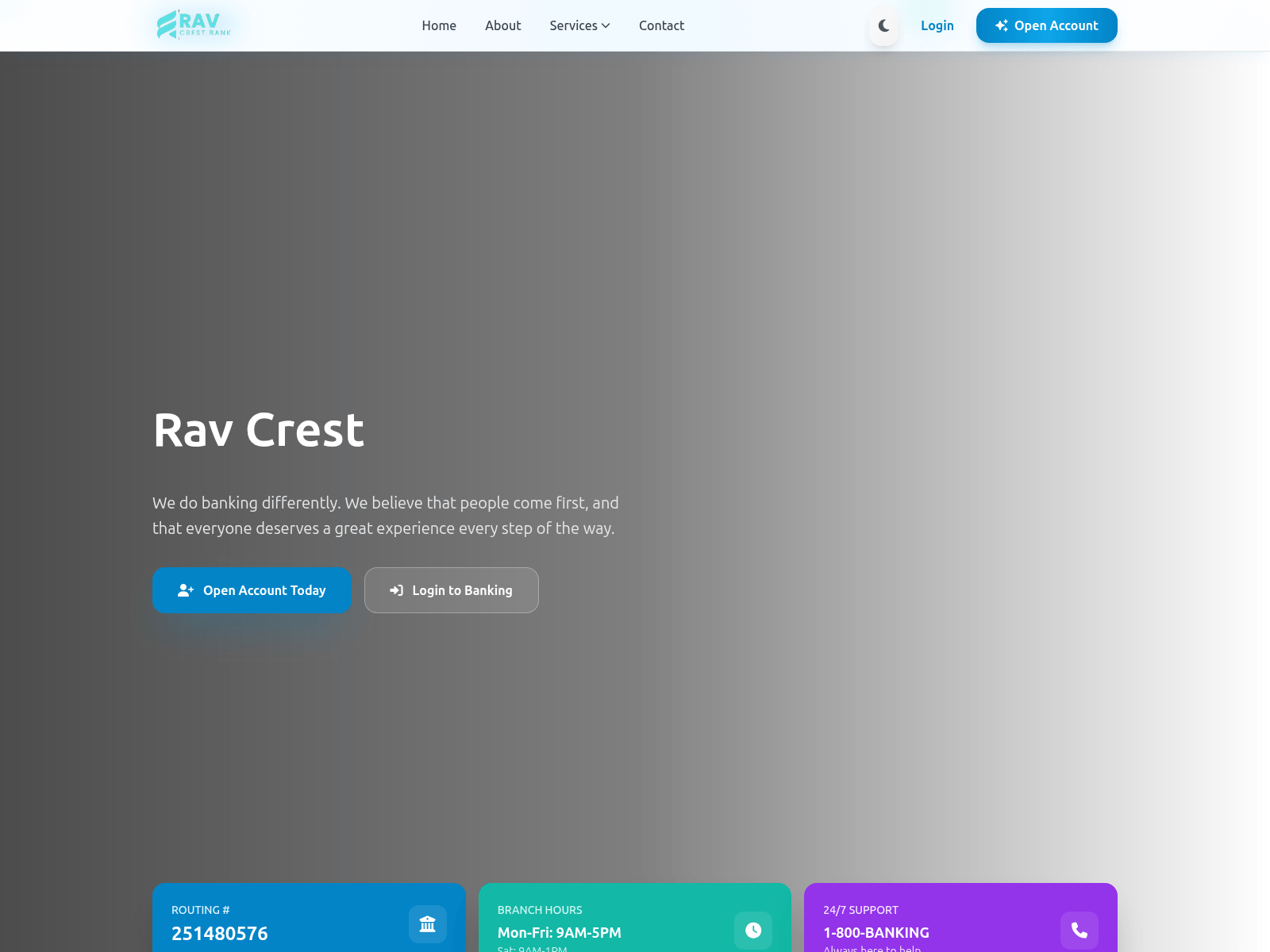 Screenshot of ravcrest.com