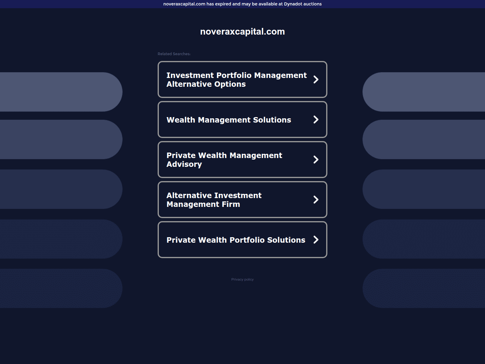 Screenshot of noveraxcapital.com