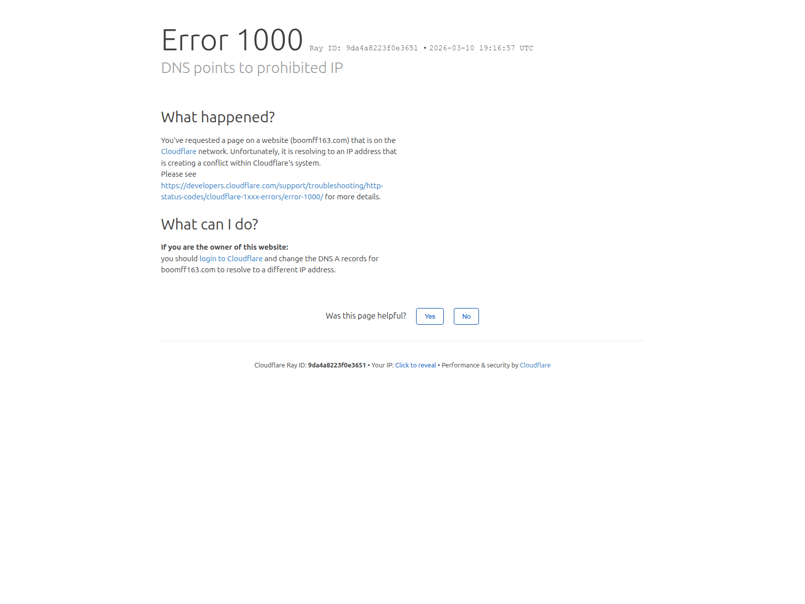 Screenshot of boomff163.com