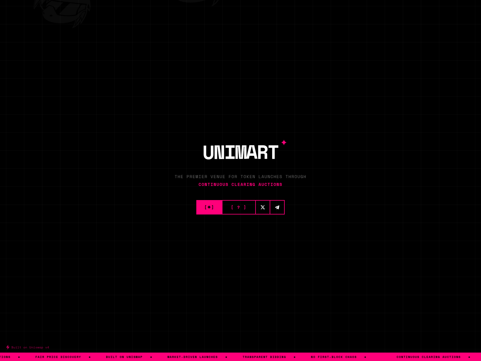 Screenshot of unimart.vc