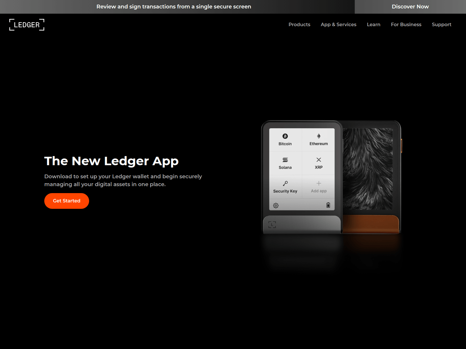 Screenshot of en-ledgerlive.pages.dev