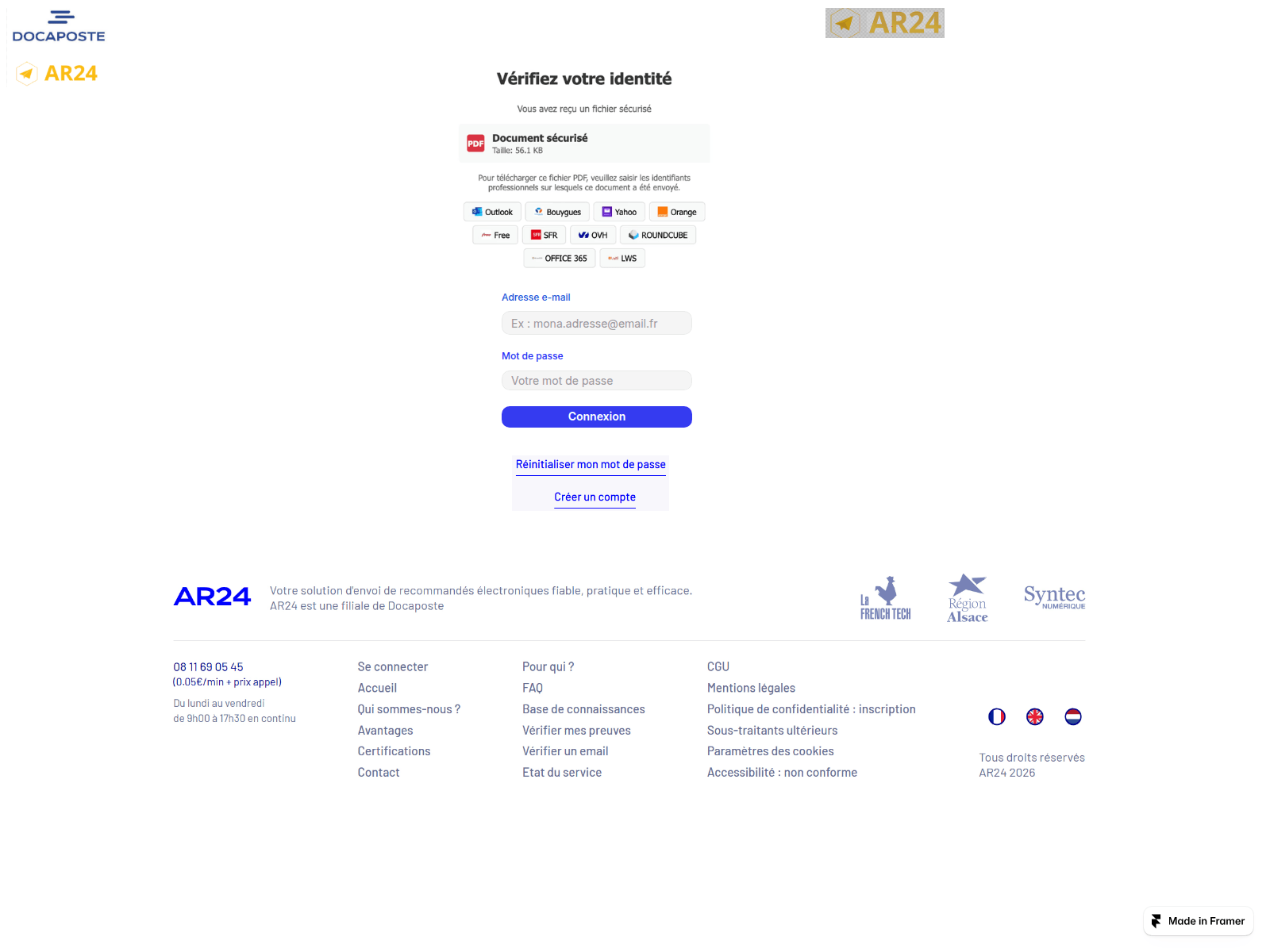 Screenshot of full-circle-607510.framer.app