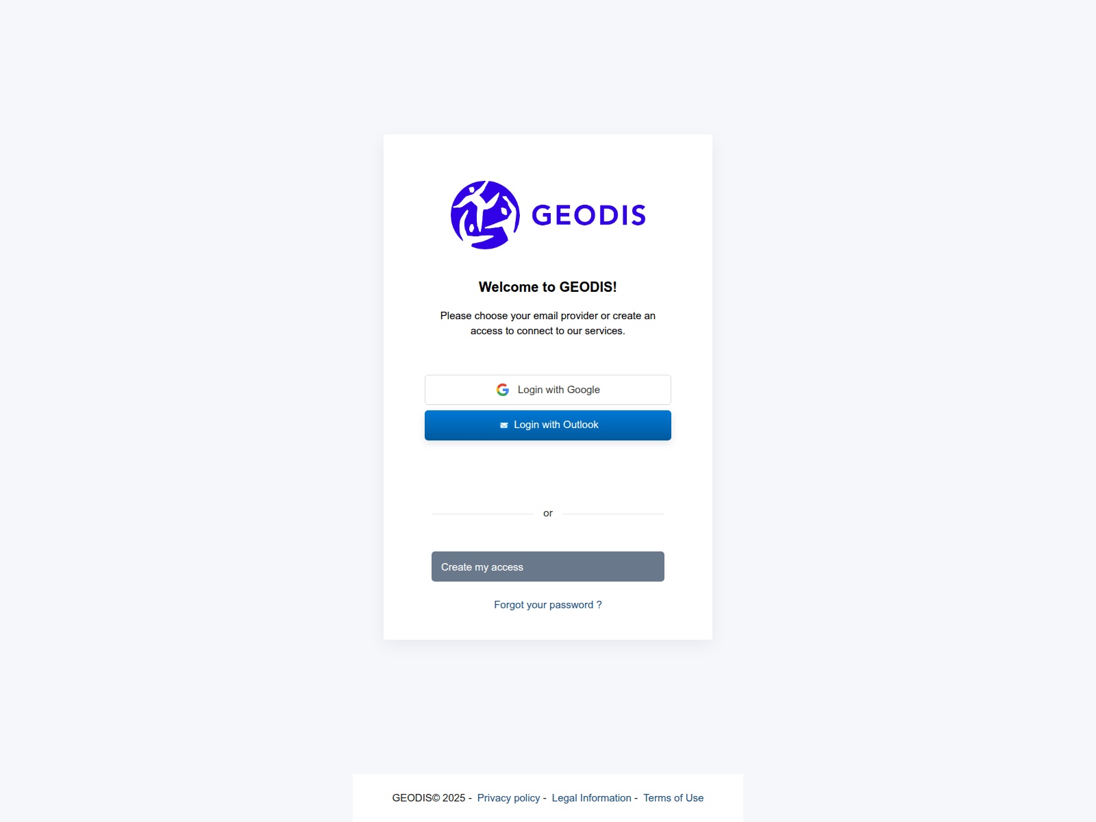 Screenshot of supportgeodis.org