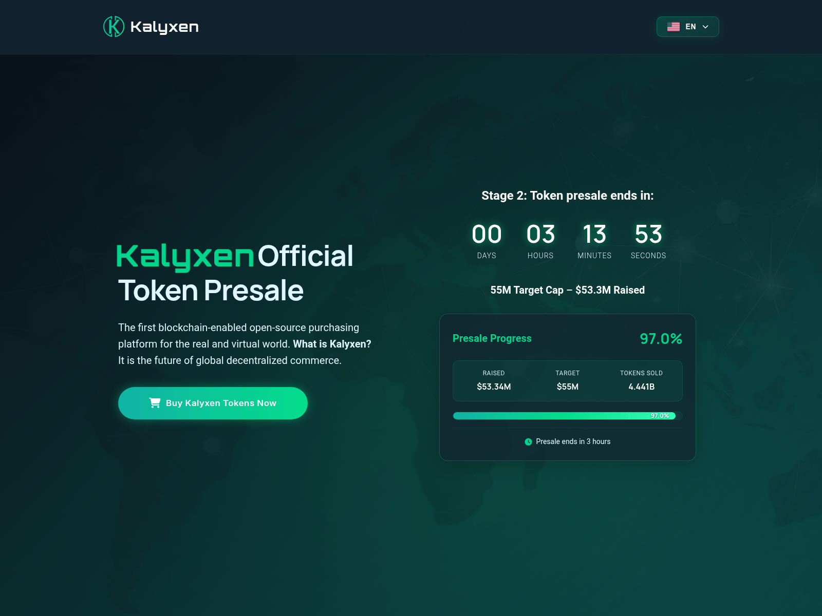 Screenshot of kalyxen.net