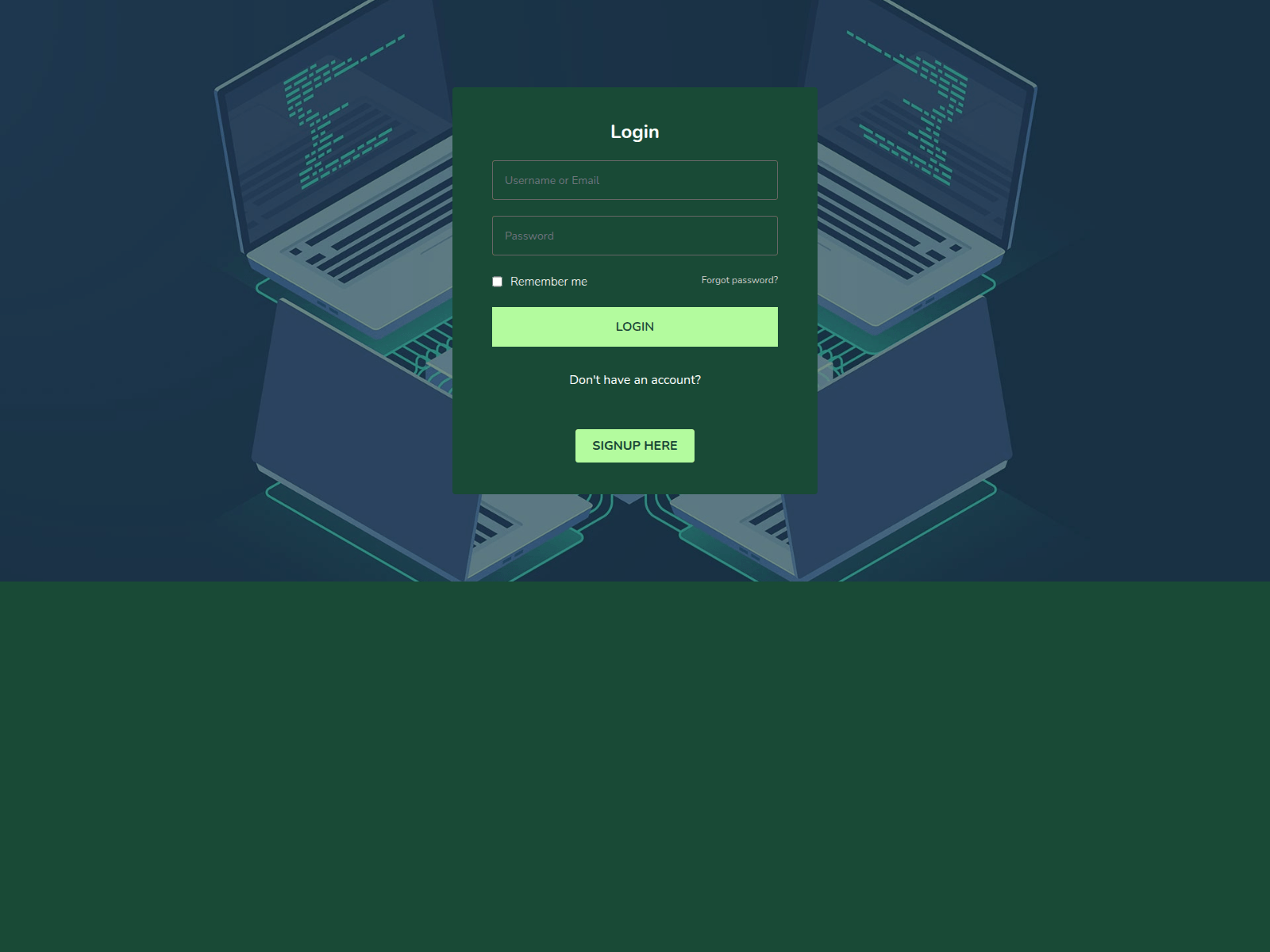 Screenshot of app.securesphereholdings.com