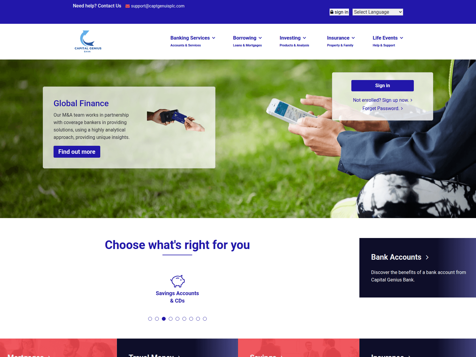 Forensic screenshot of captgenuisplc.com