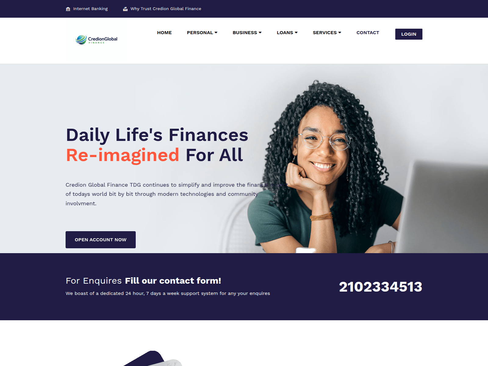 Forensic screenshot of crdionglofin.com