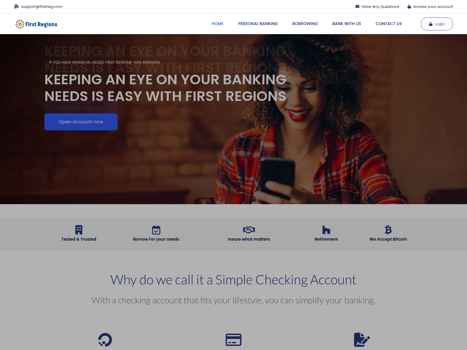 Screenshot of firstrg.cfbn.online