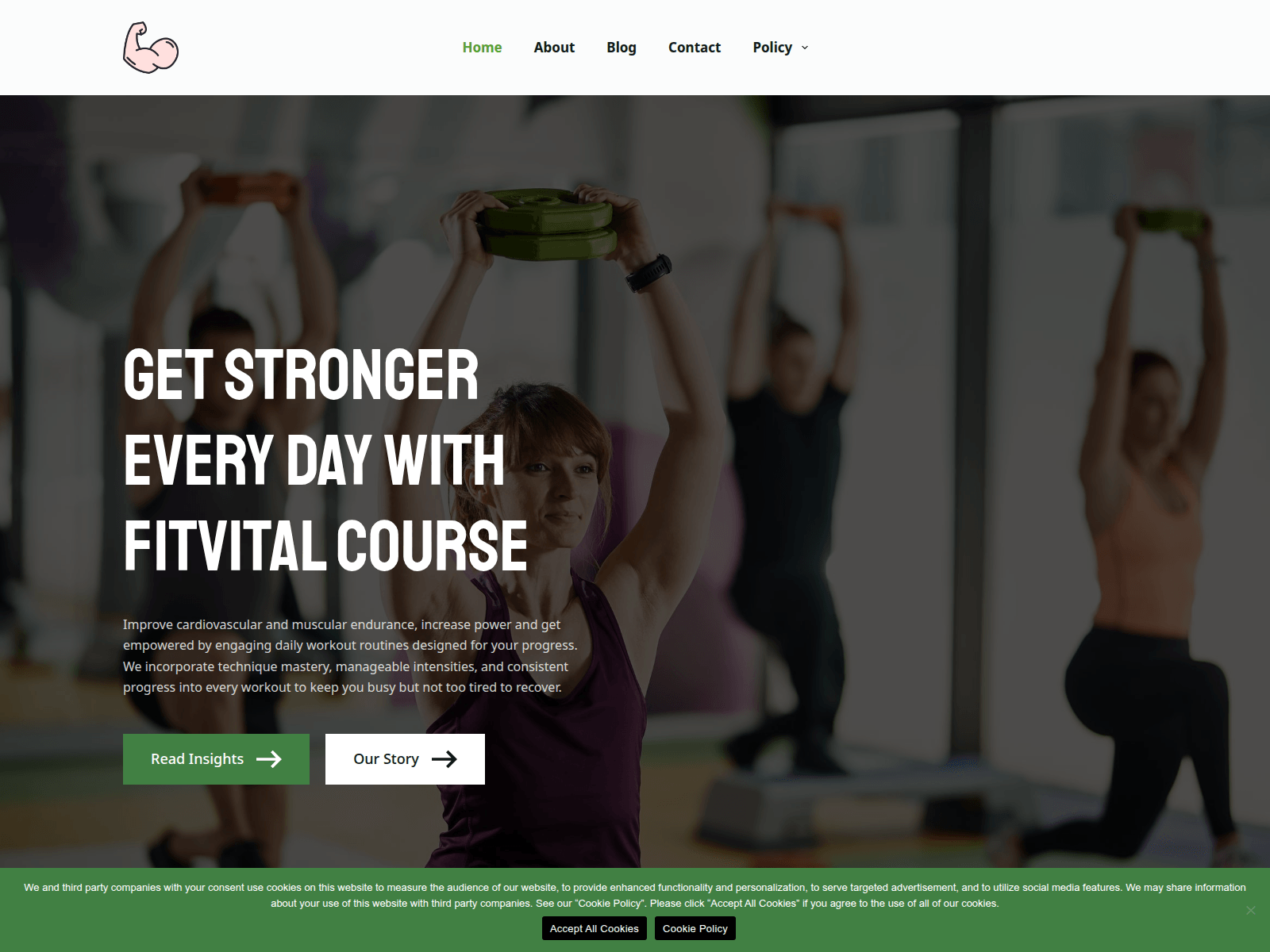 Forensic screenshot of fitvitalcourse.com