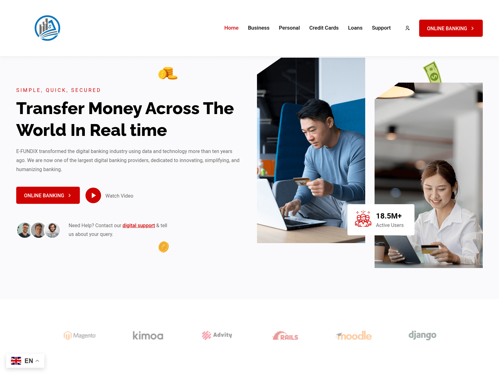 Screenshot of elitefundix.click