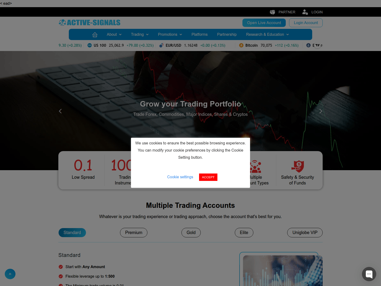 Forensic screenshot of hybridstockstradehub.click