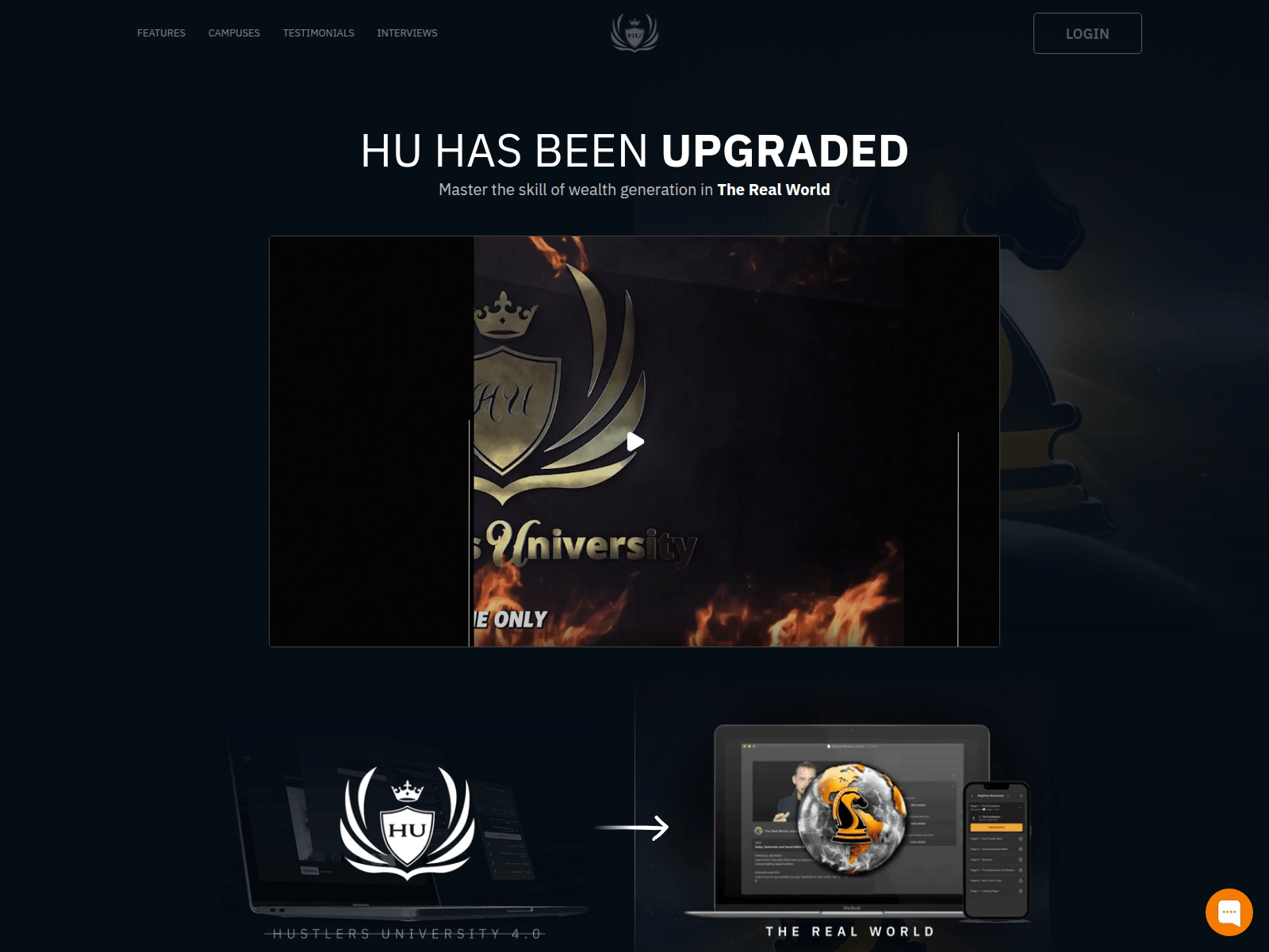 Screenshot of hustlersuniversityspro.live