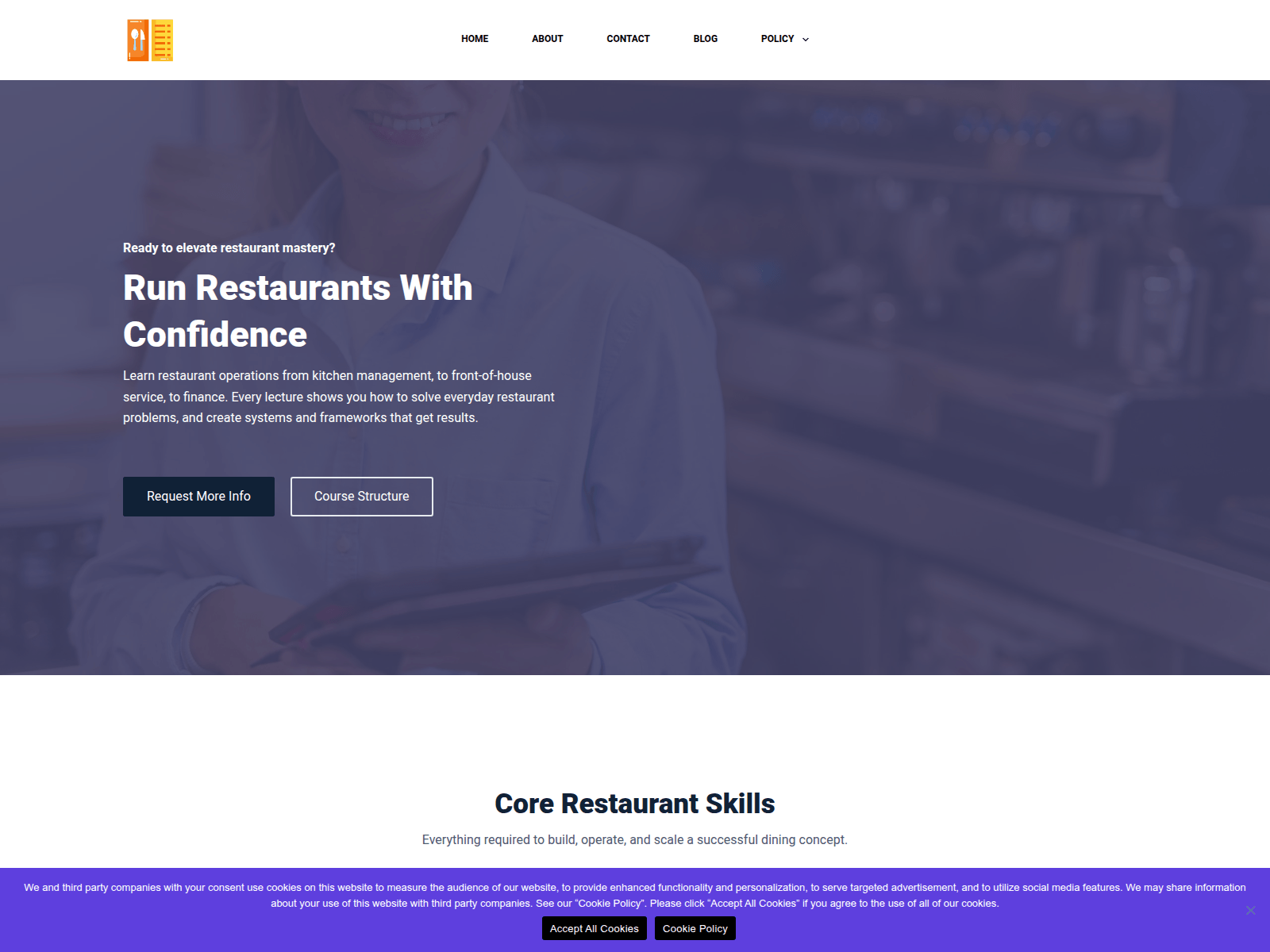 Forensic screenshot of resto-manage.com