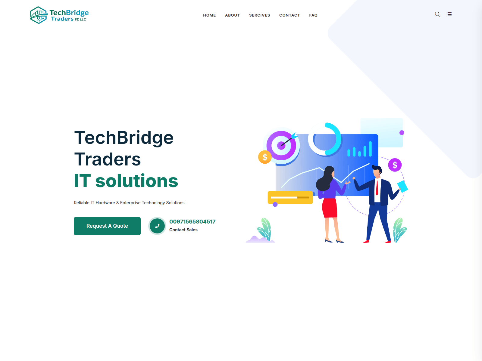 Screenshot of techbridgetraders.com