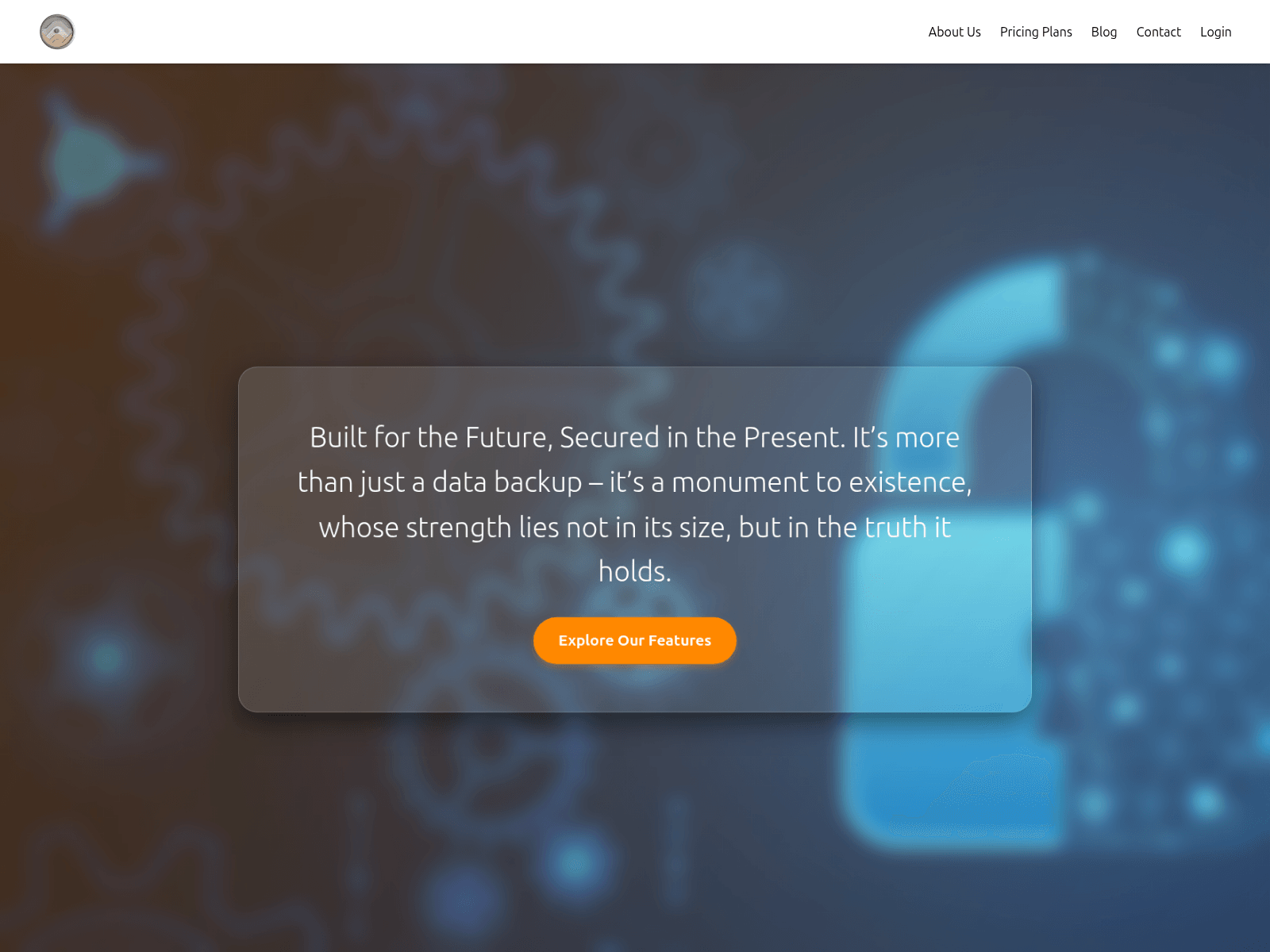 Screenshot of timevaultsecure.com