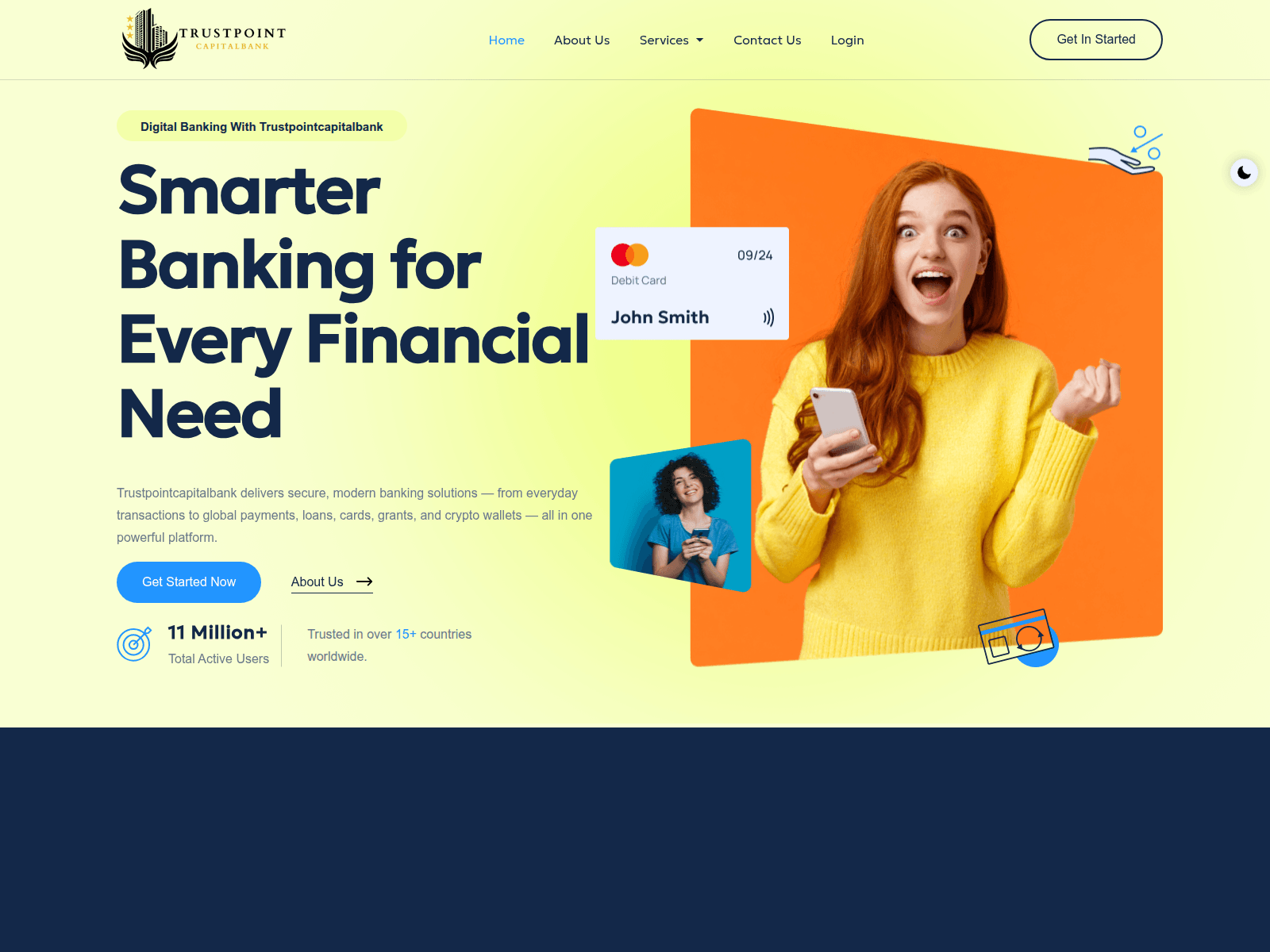 Screenshot of trustpointcapitalbank.com