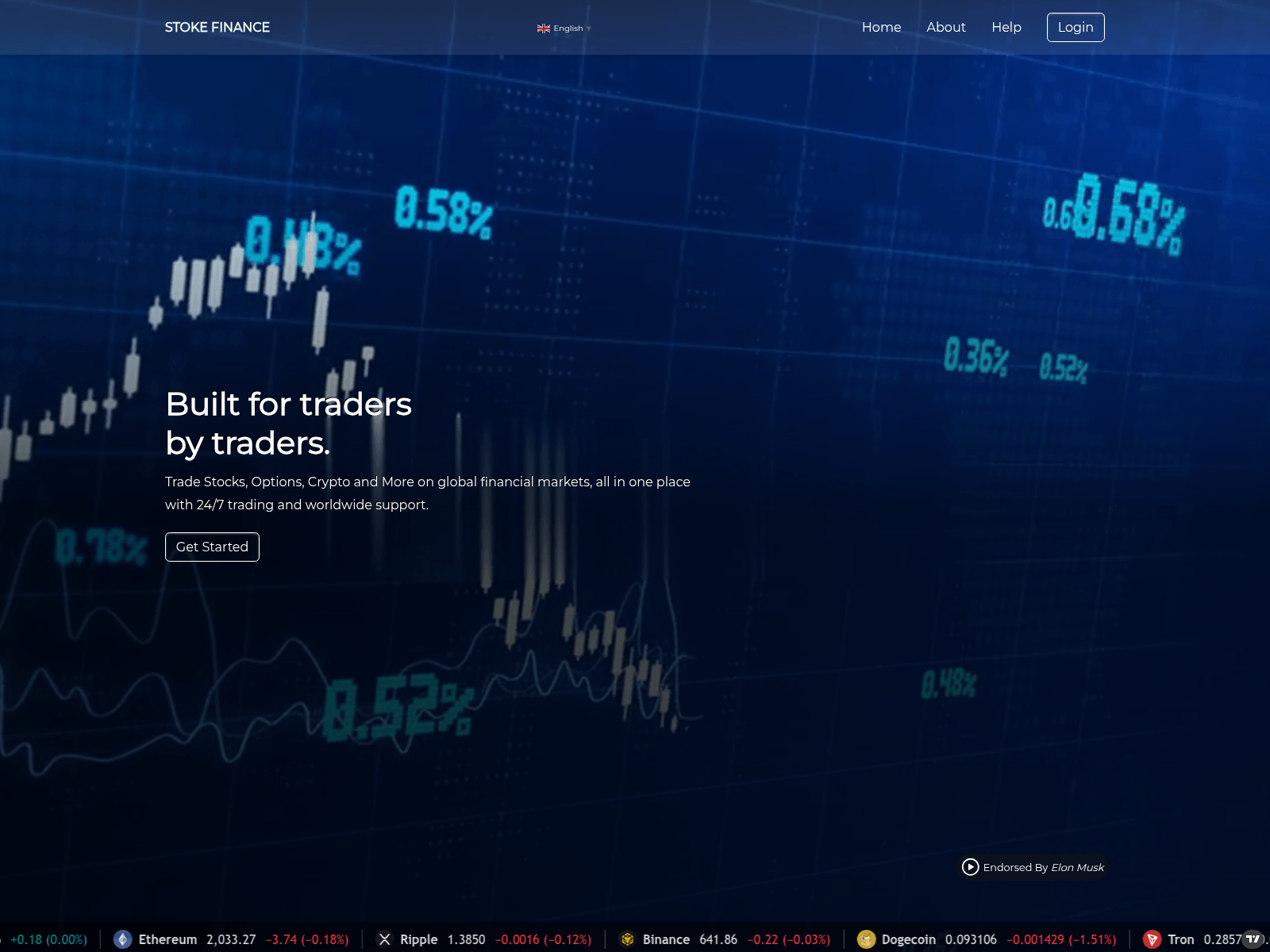 Forensic screenshot of stokefinance.net