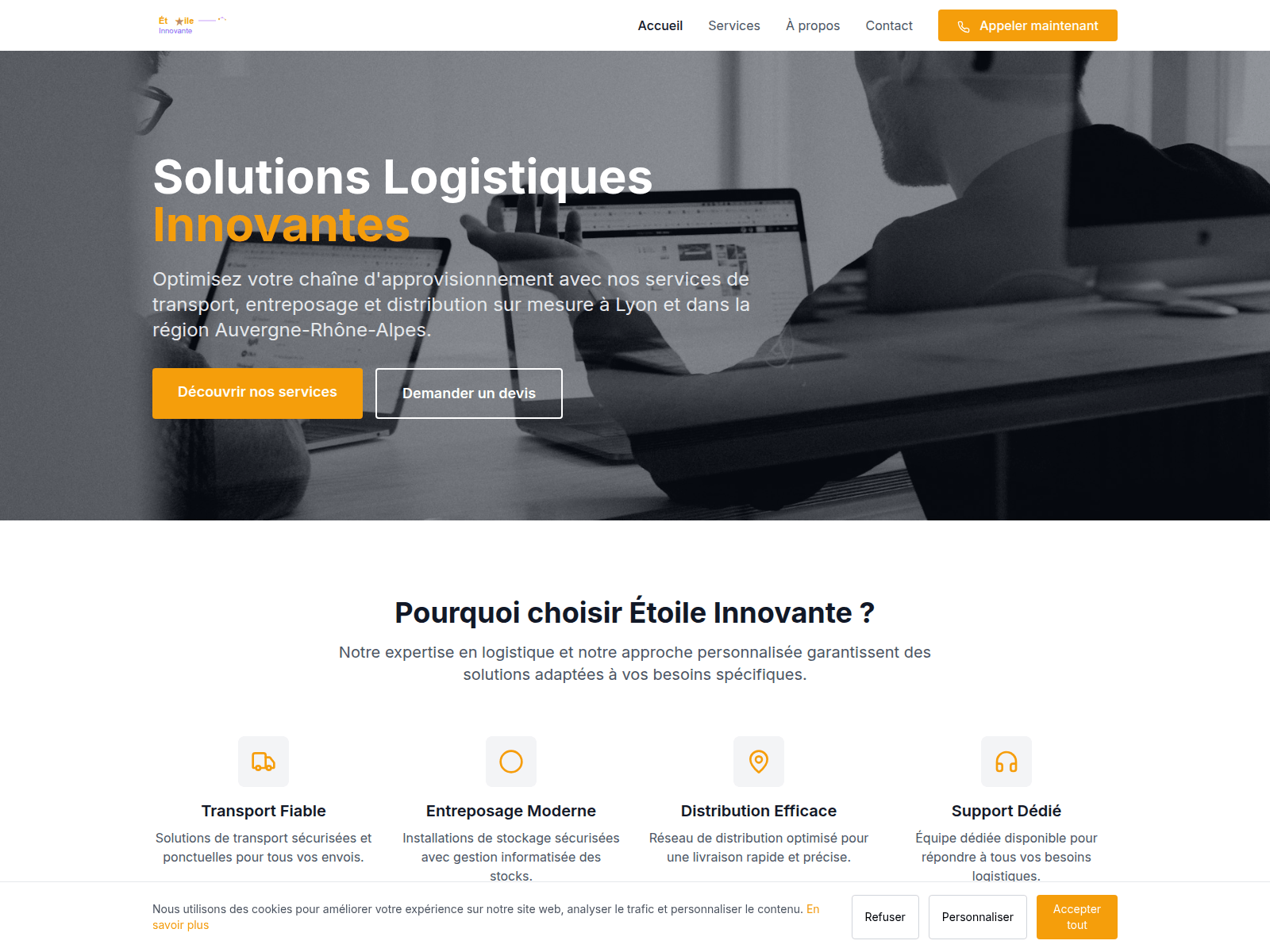 Screenshot of calverantis.com