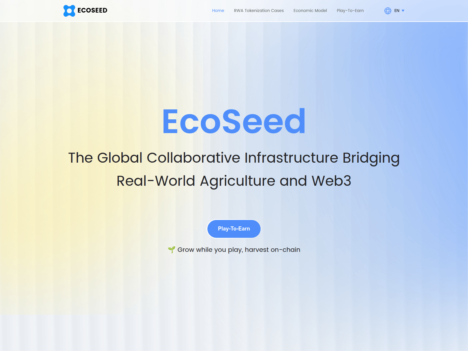 Screenshot of ecoseed.cc