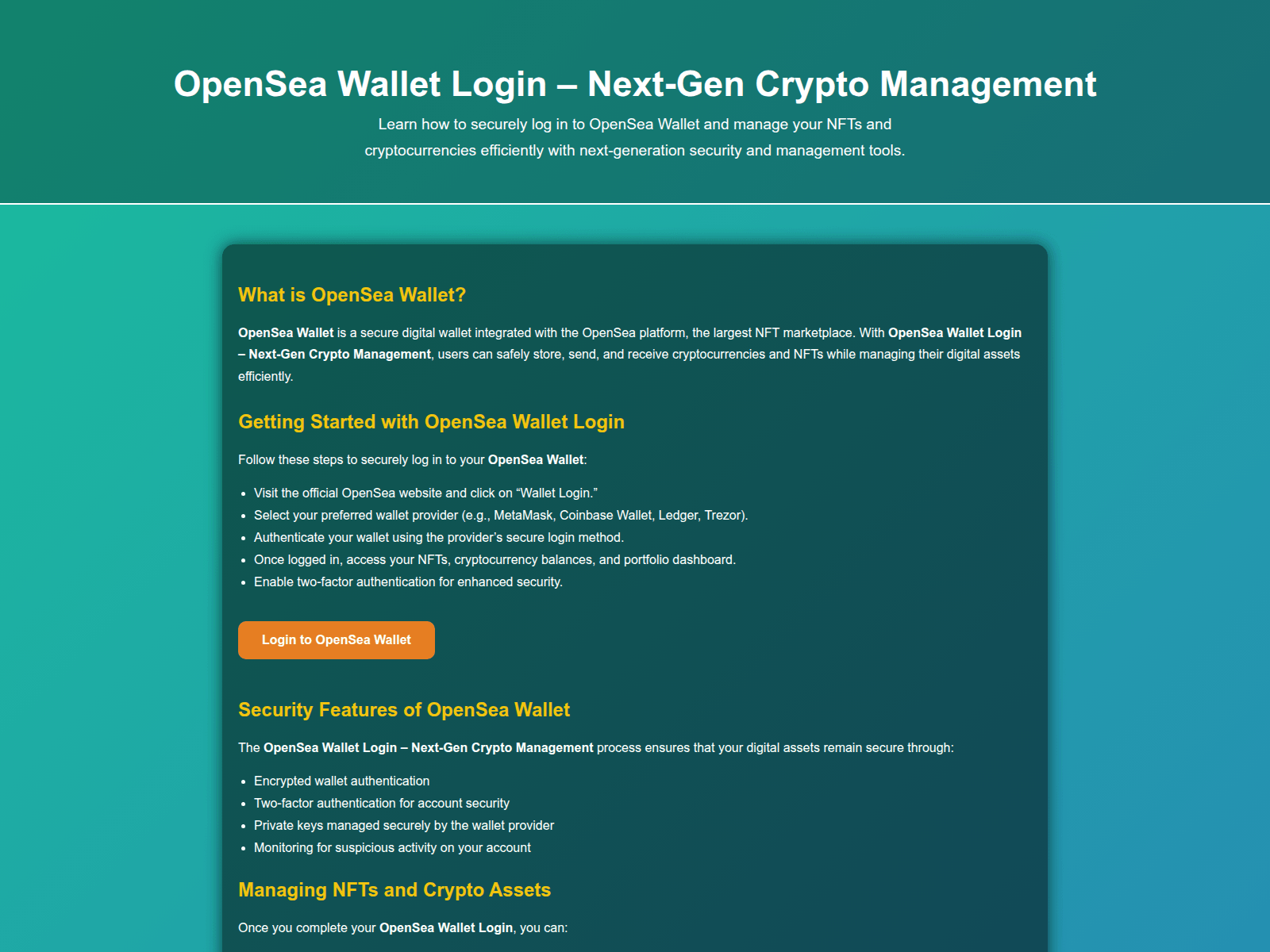 Screenshot of cloud-opncea-login.pages.dev