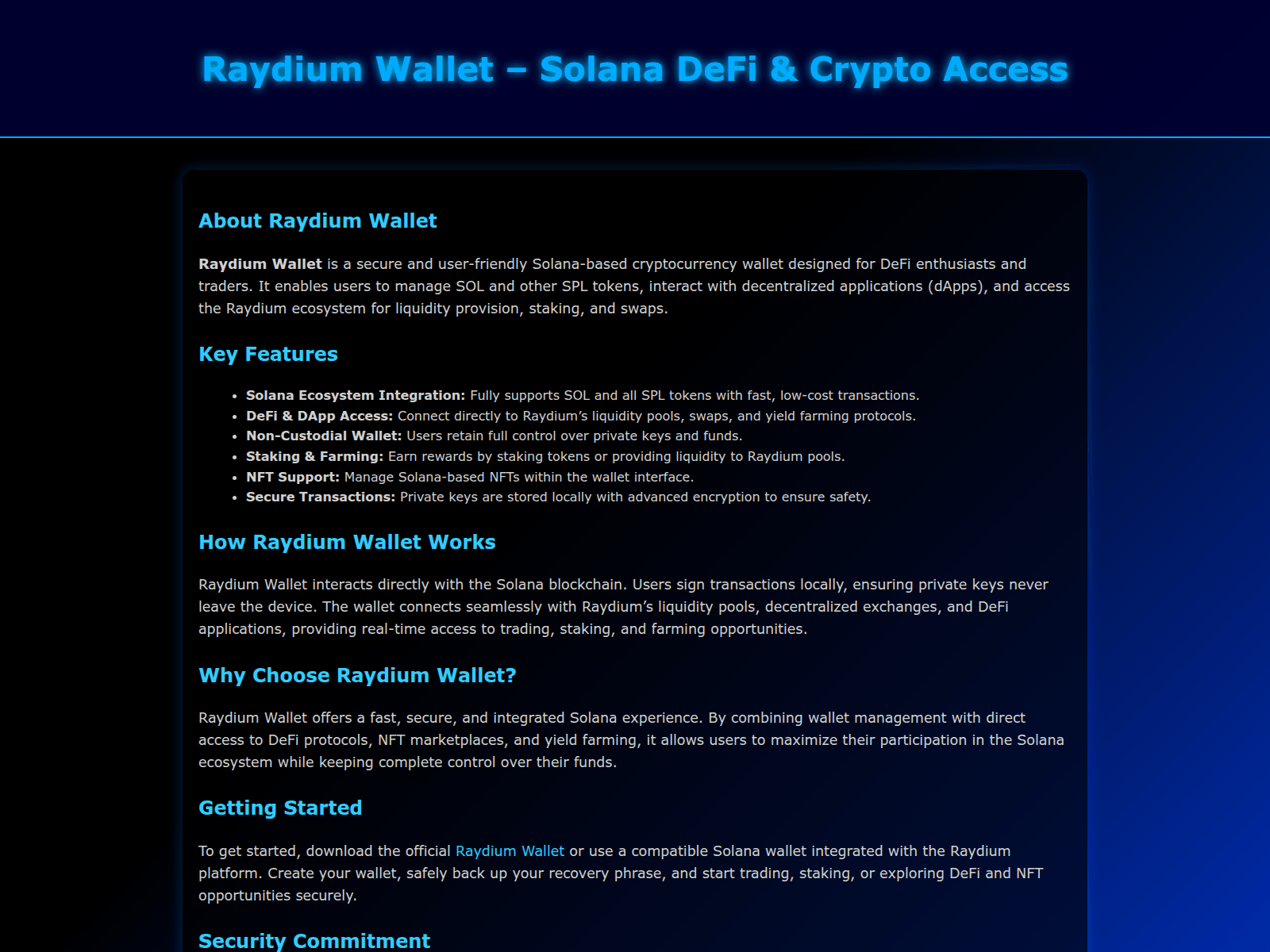 Screenshot of radium-wallt-en.pages.dev