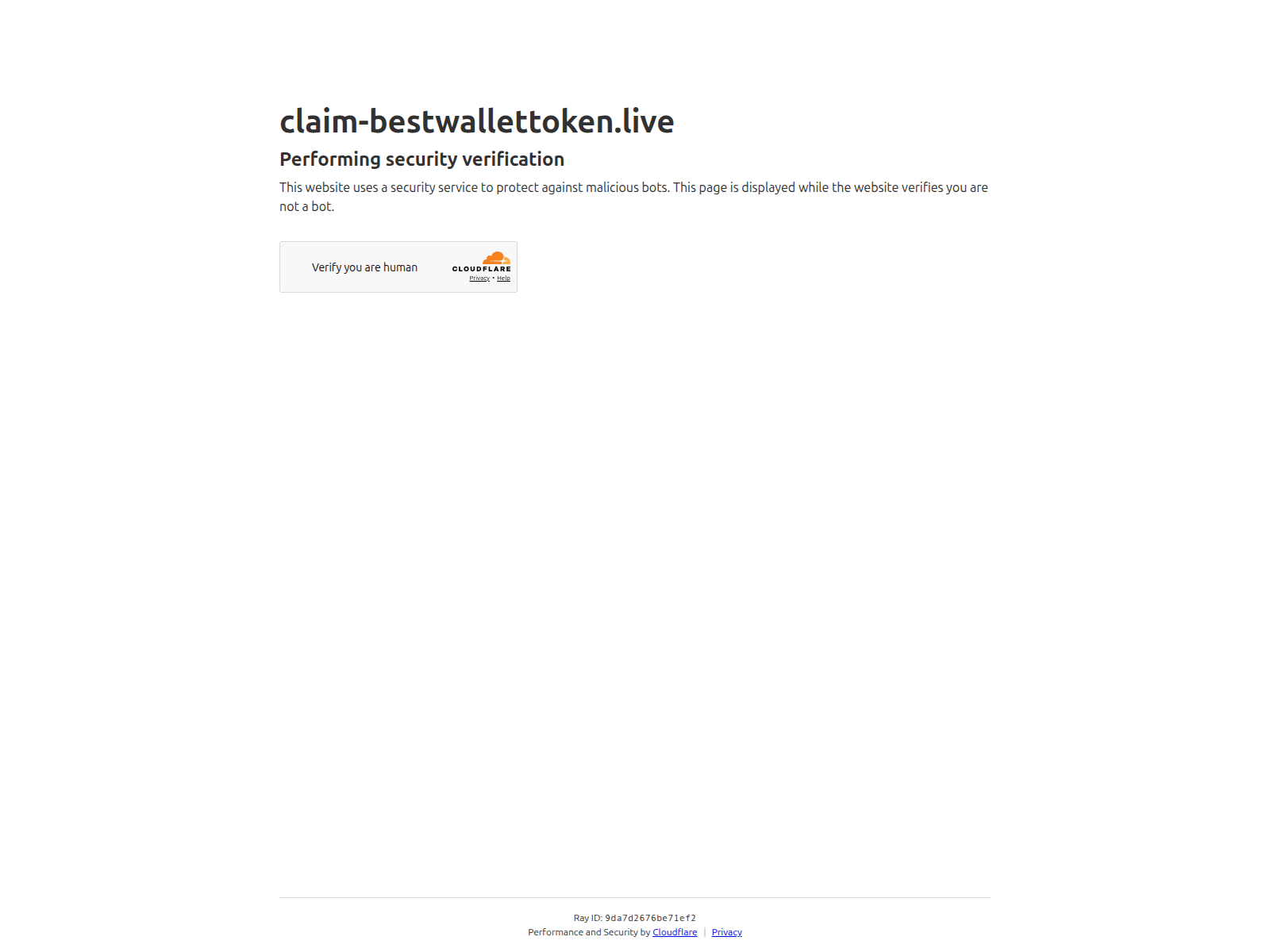 Screenshot of claim-bestwallettoken.live