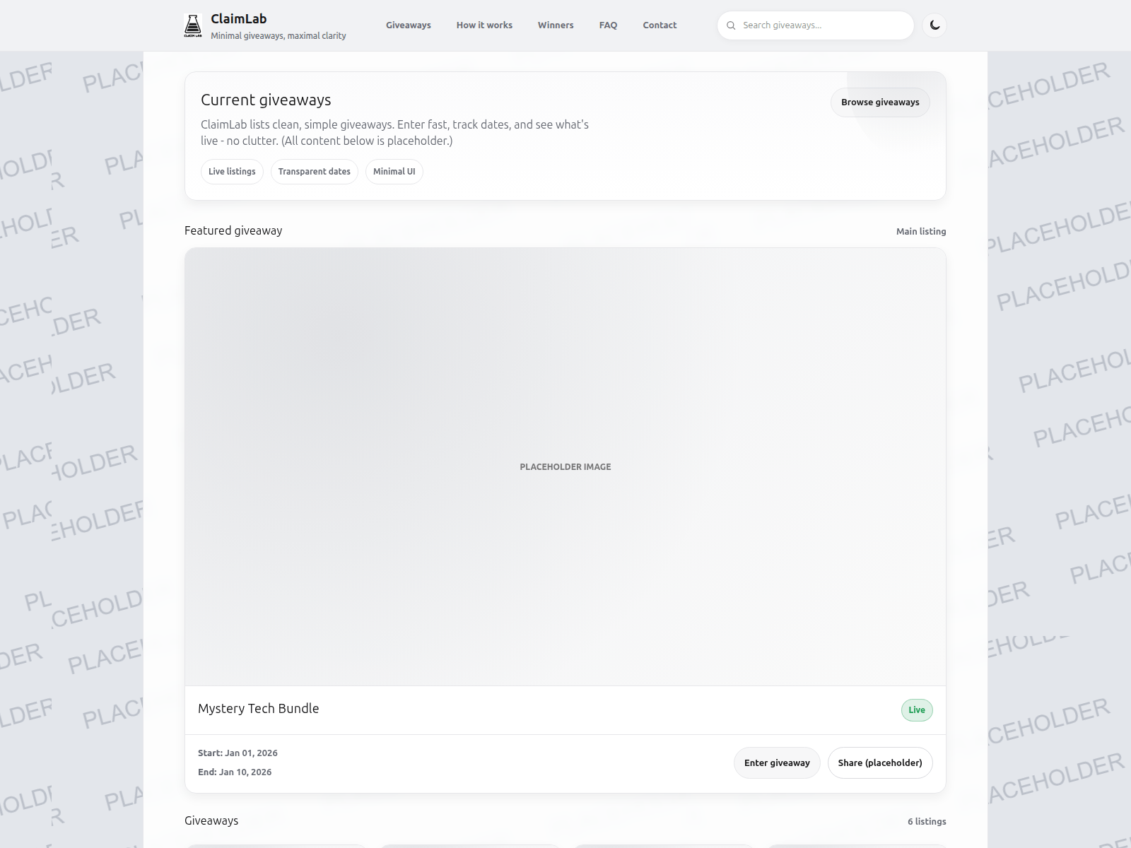 Forensic screenshot of claim-labs.com