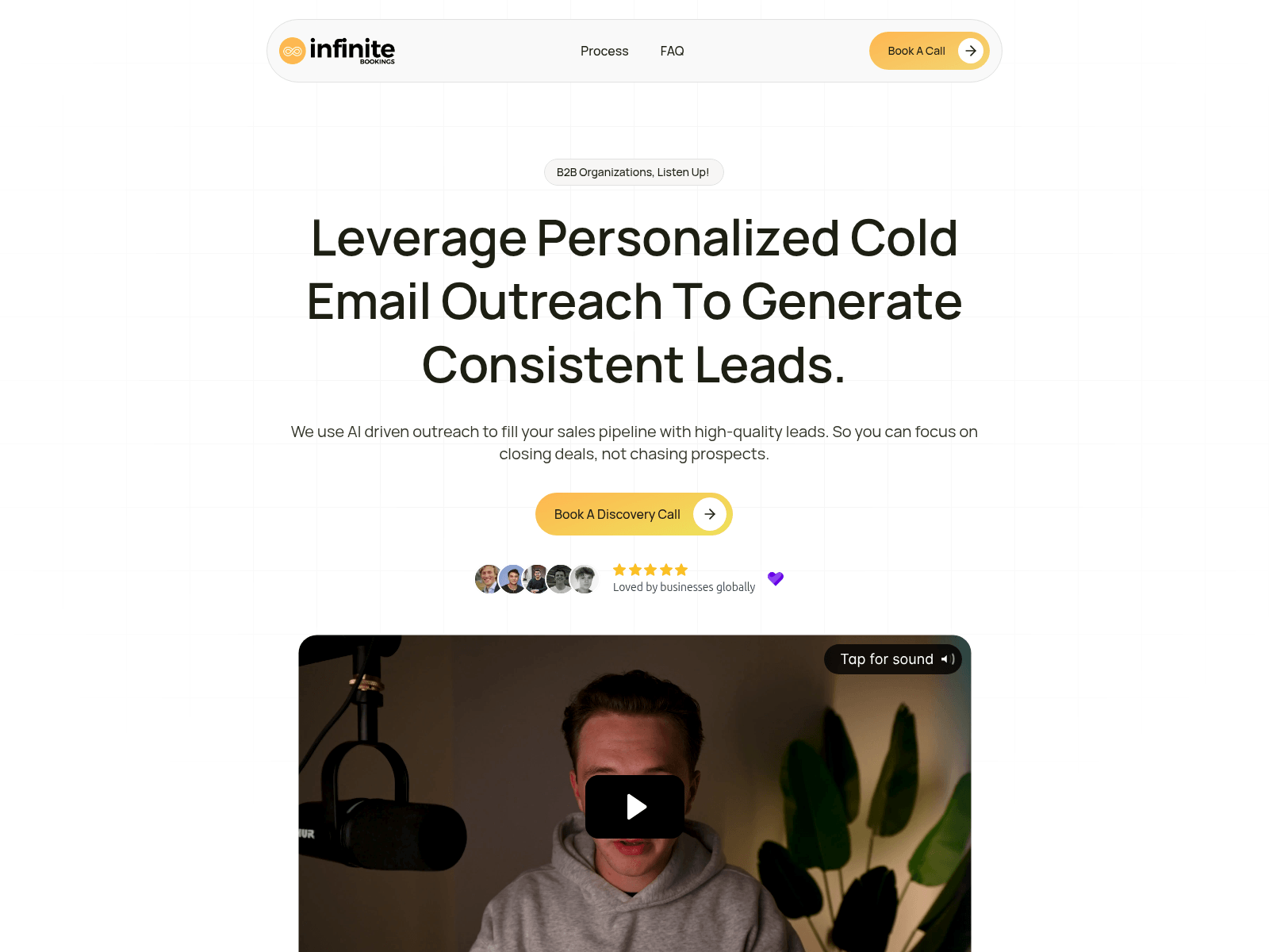 Forensic screenshot of claim-infinitebookings.click