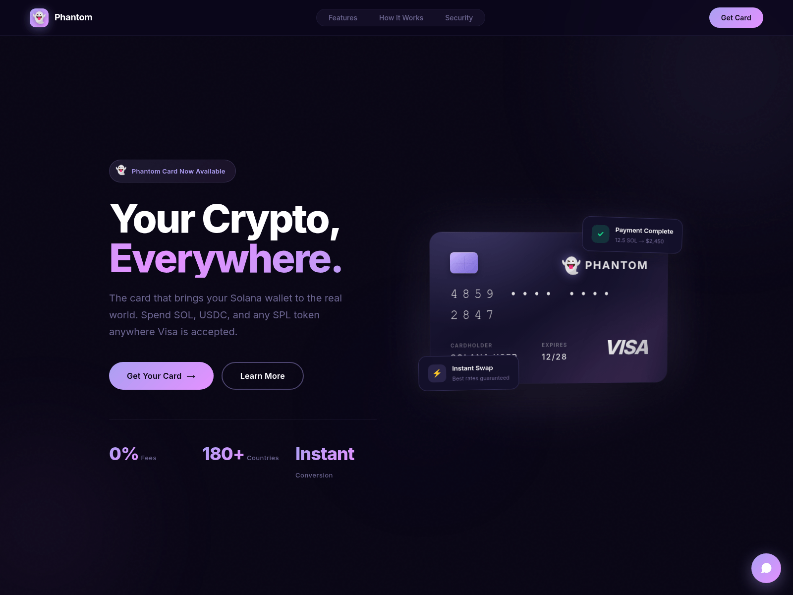 Screenshot of trusts-card.com