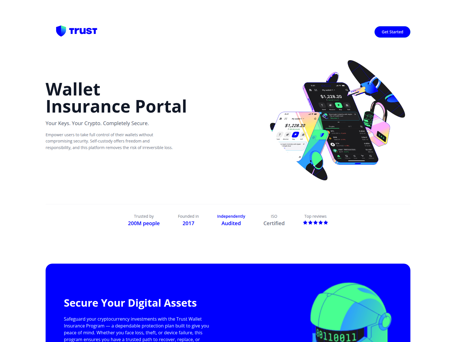 Screenshot of trustwalletsecurity.support