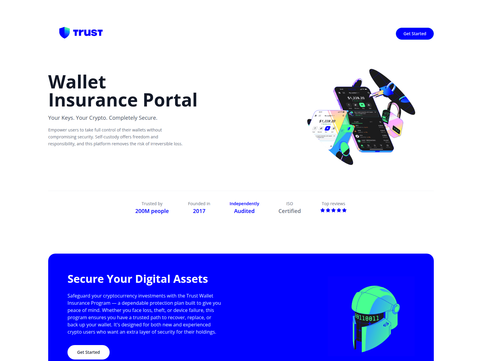 Screenshot of trustwalletsecurity.com