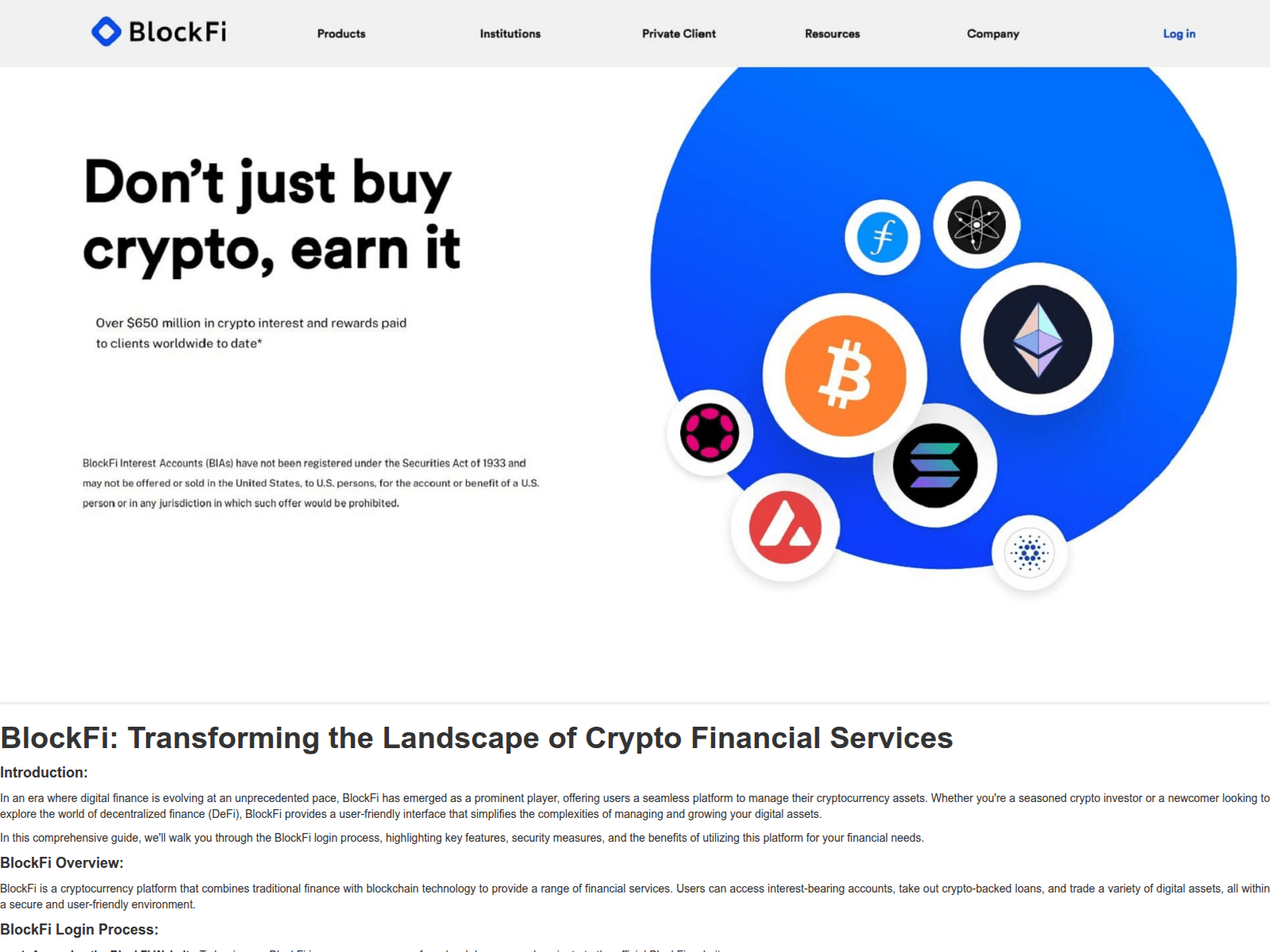 Screenshot of blockfi-crypto-logi.webflow.io