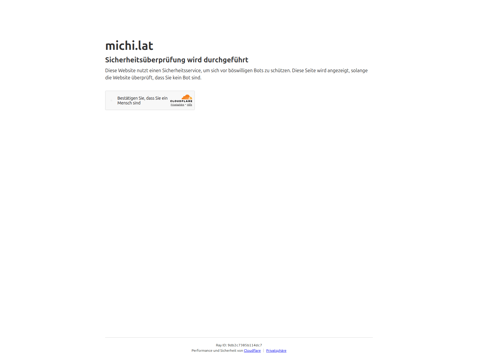 Screenshot of michi.lat