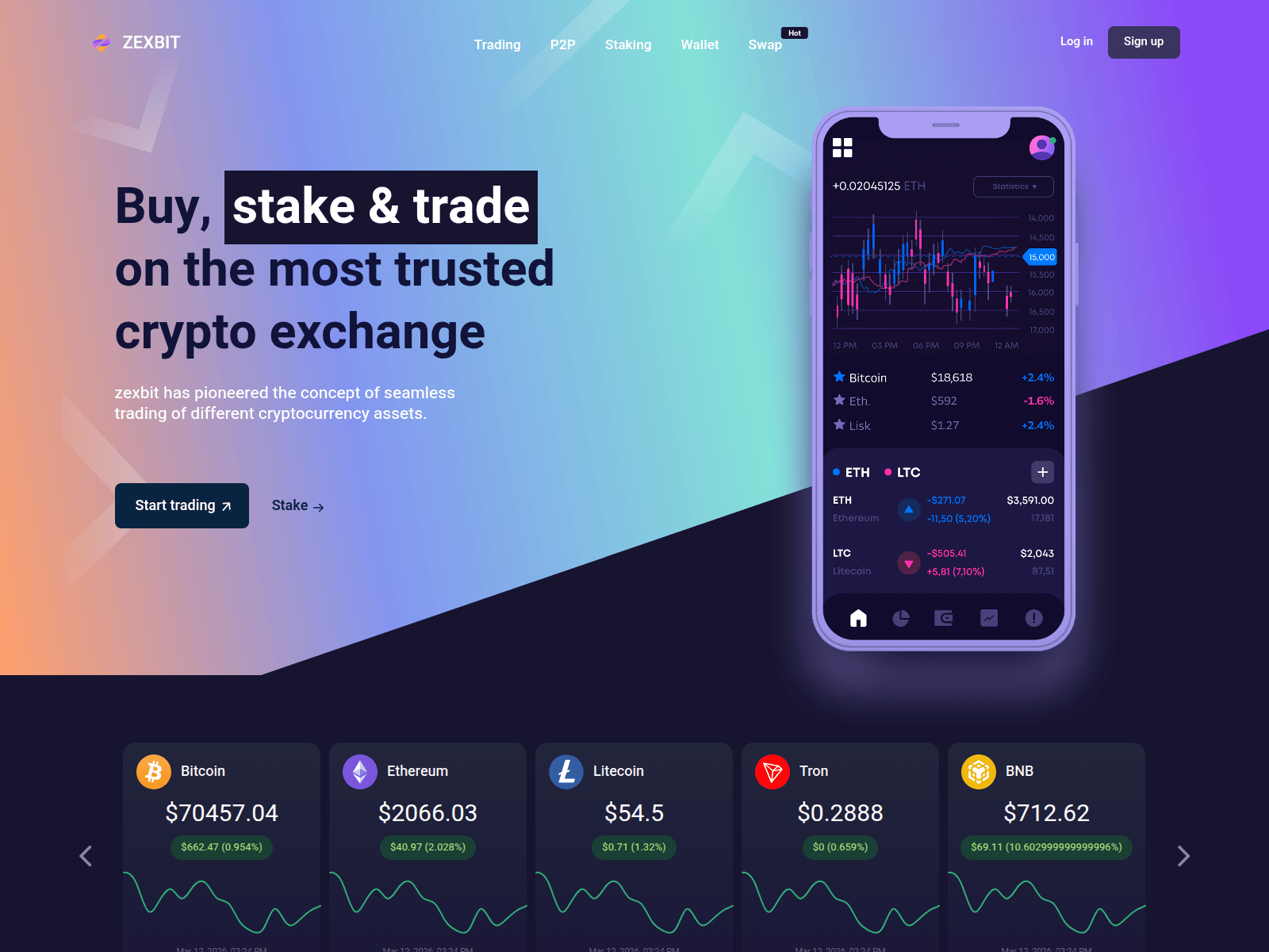 Screenshot of zexbit.net