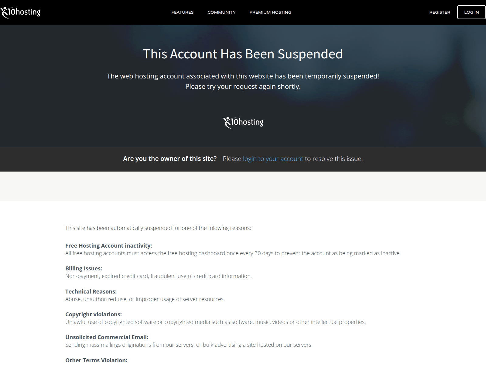 Screenshot of mynew-project.x10.network