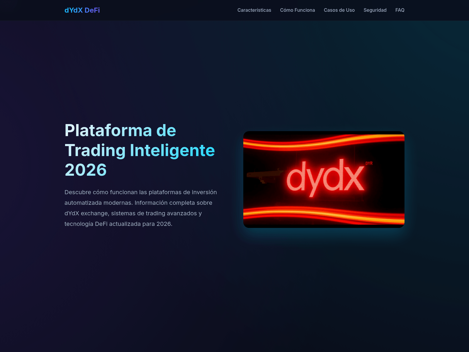 Screenshot of dydxz.at
